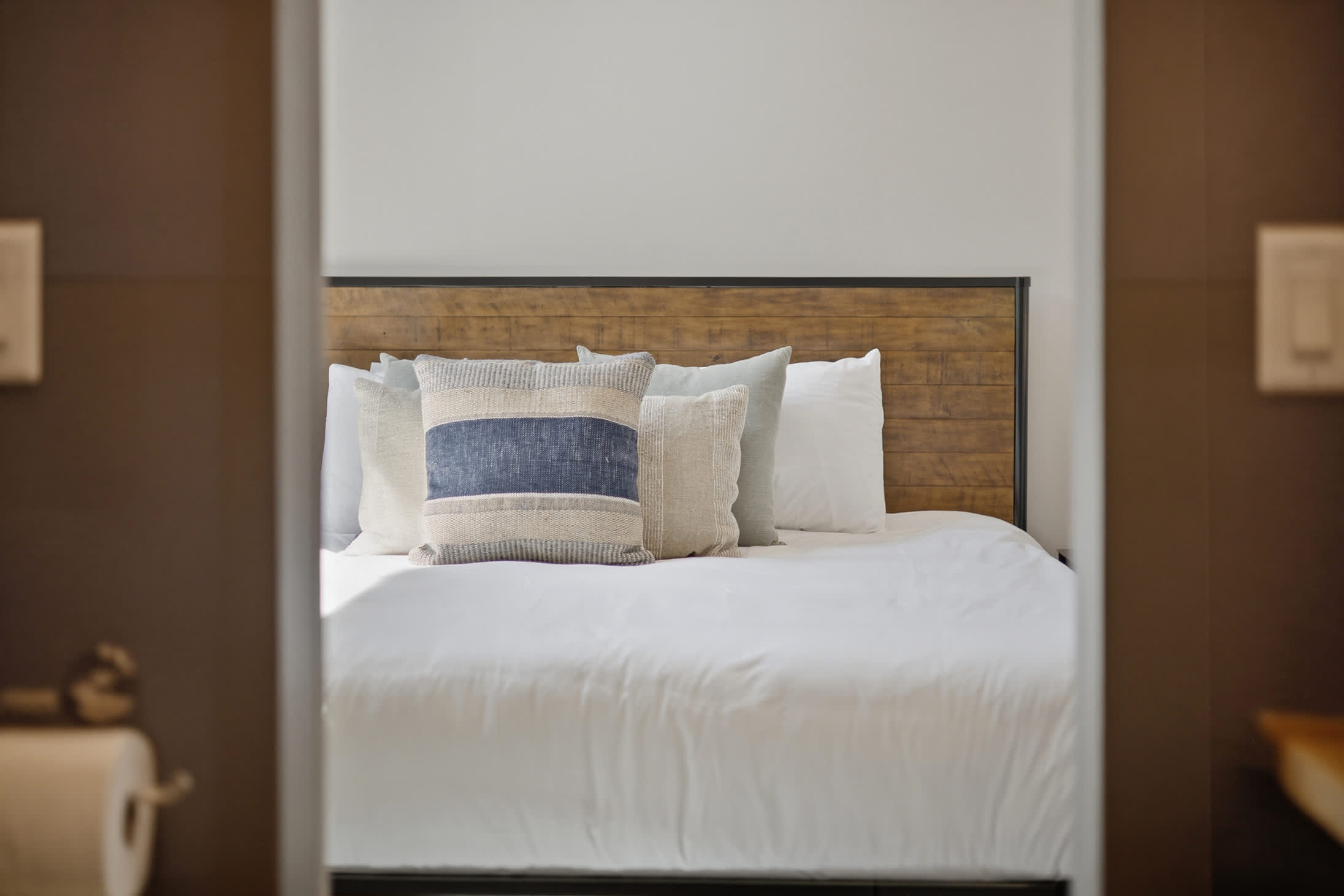 Thoughtfully designed bedroom offers comfort for every stay.