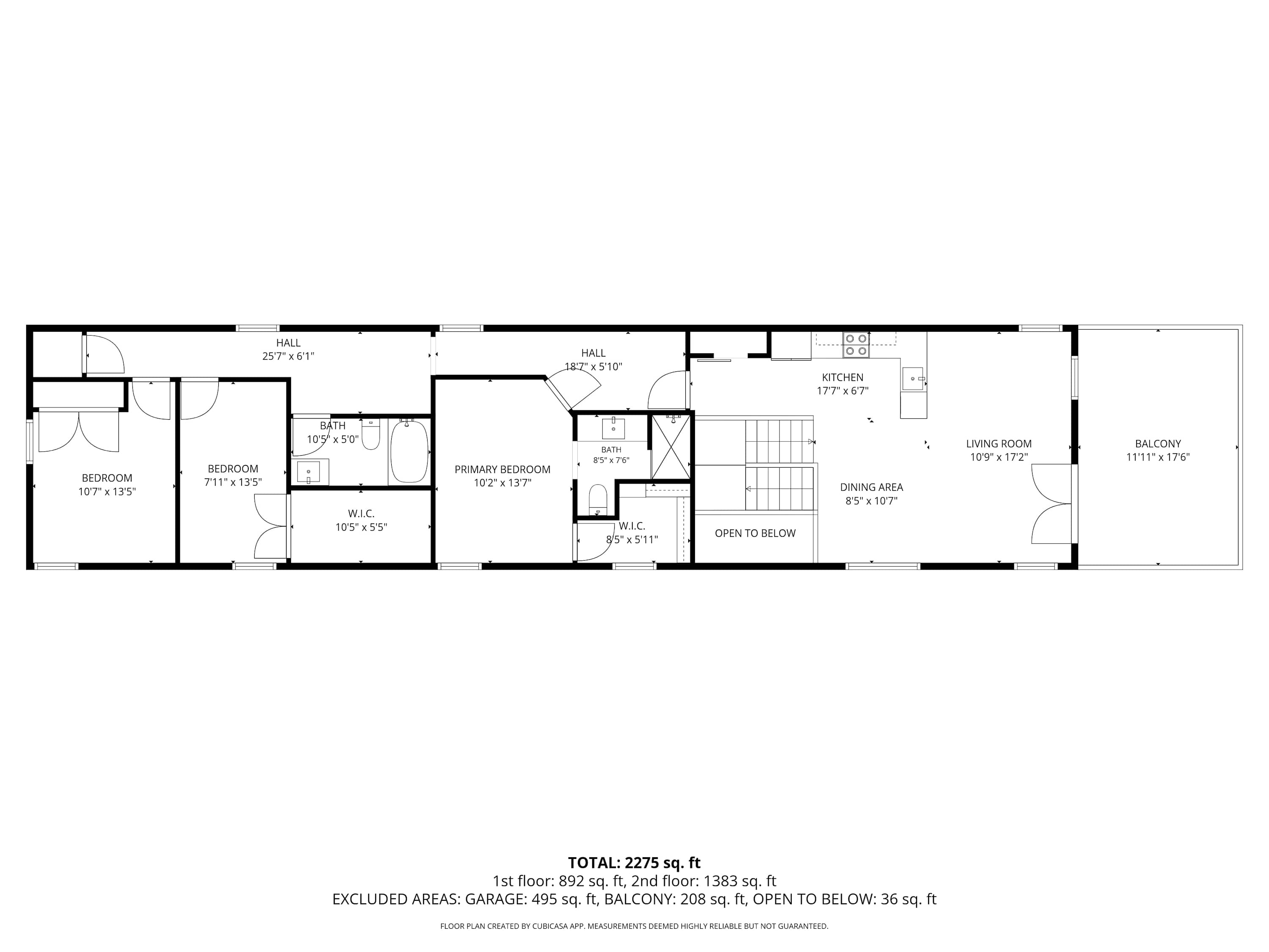 Townline Treasure's 2nd Floor Layout.