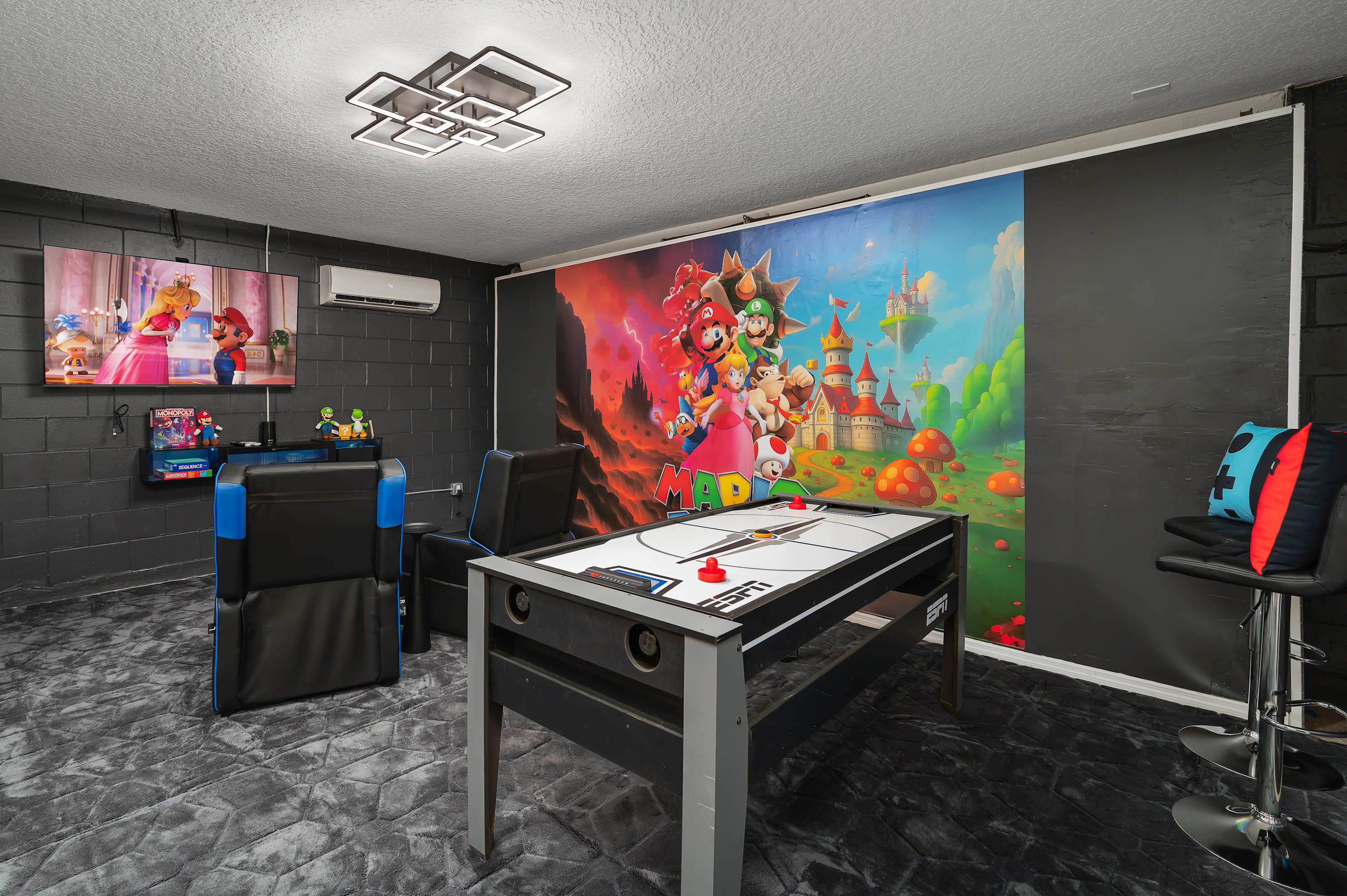 Family Getaway with Pool and Game Room