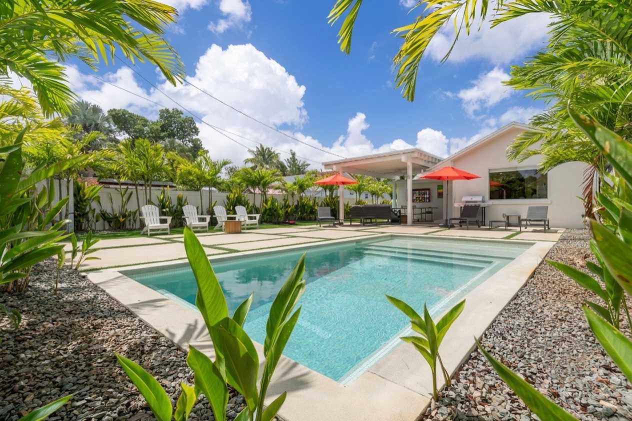 Modern 4BR Heated Pool Home | 6 mins to Beach