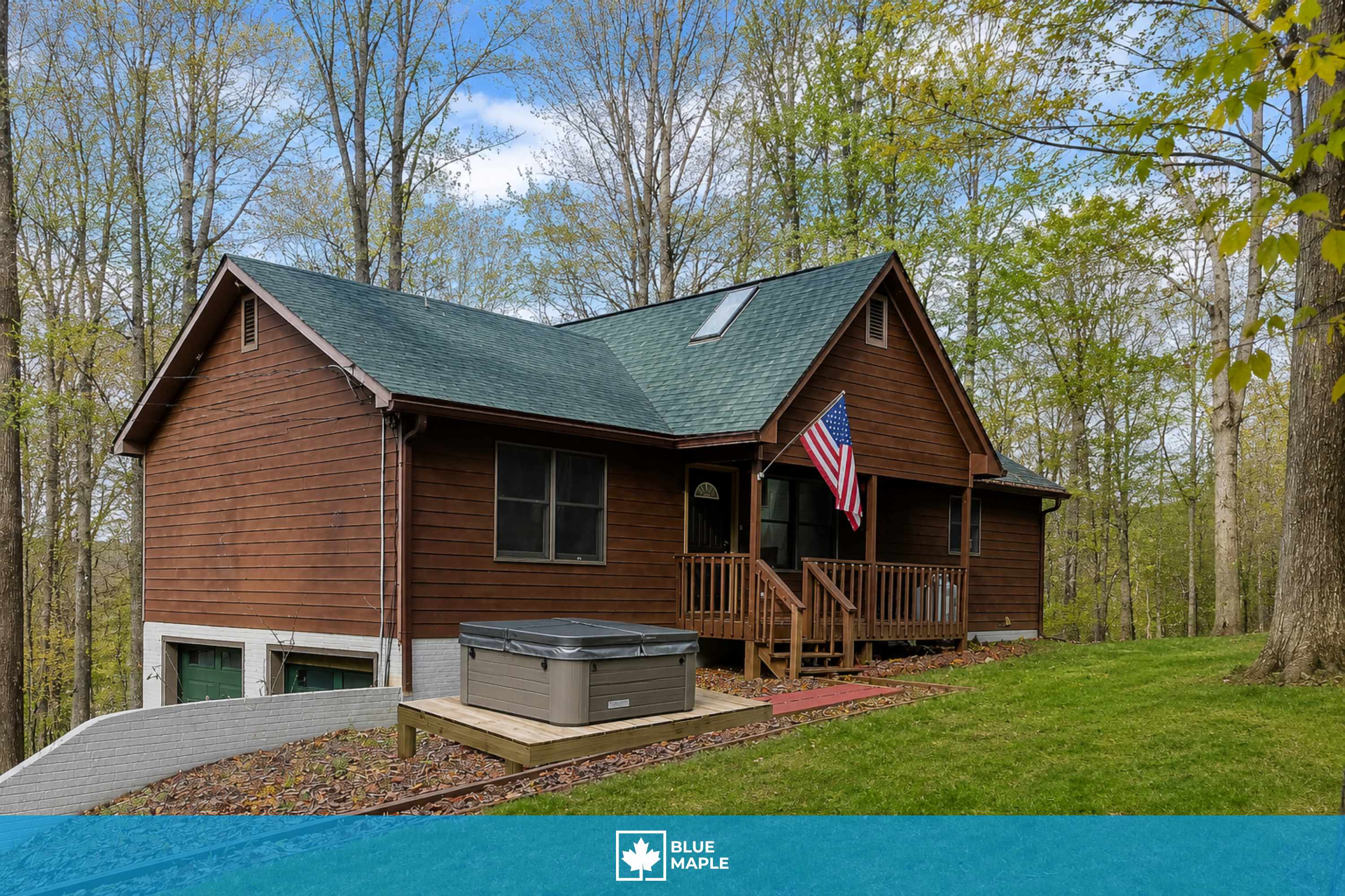 3BR cabin w/ hot tub & game room