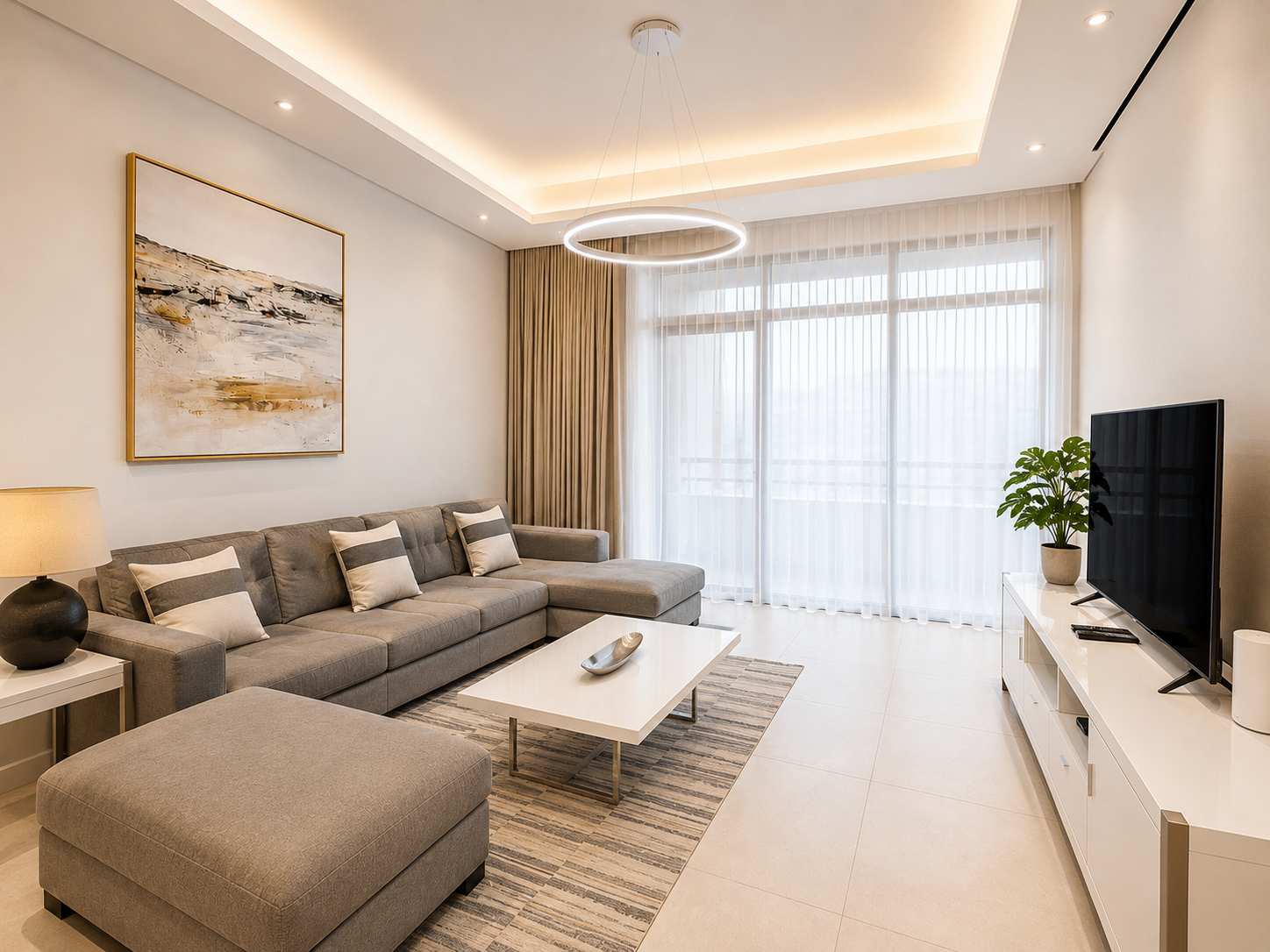 Elegant 3BR Apartment in Dubai Greens with Garden View - Image 4