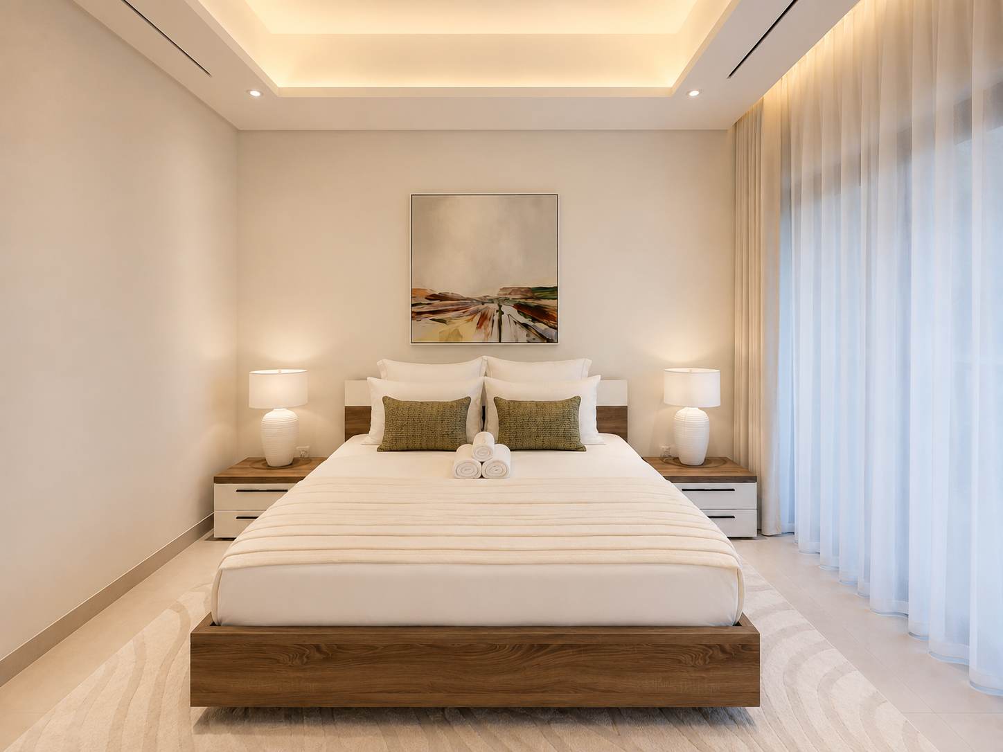 Elegant 3BR Apartment in Dubai Greens with Garden View - Image 16