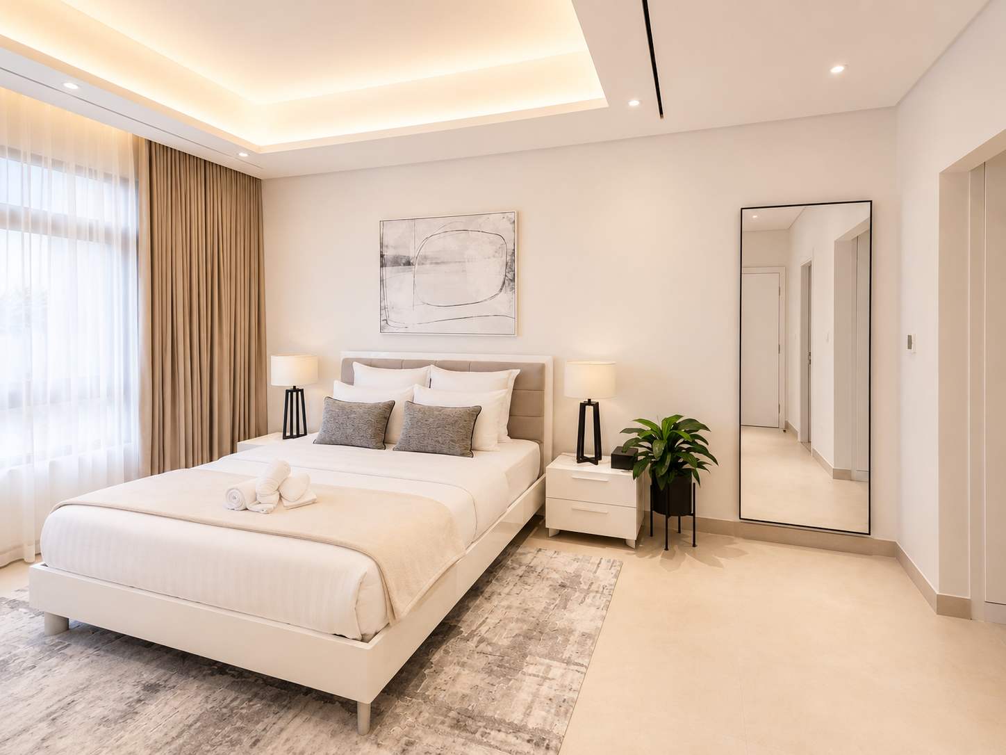 Elegant 3BR Apartment in Dubai Greens with Garden View - Image 11