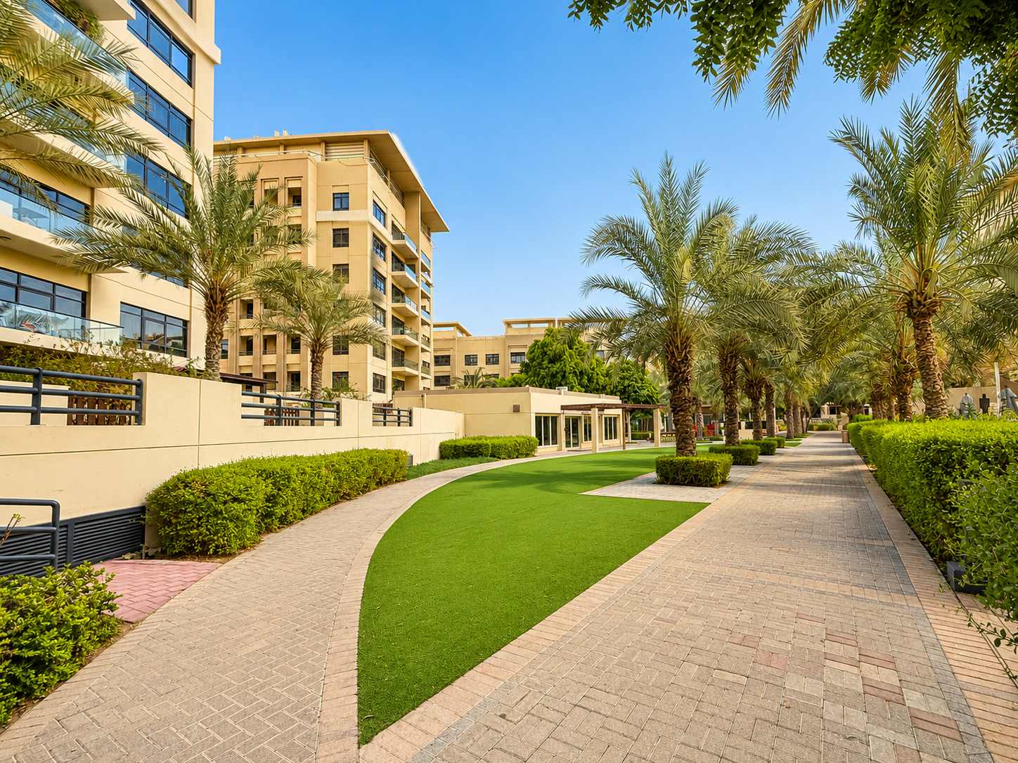 Elegant 3BR Apartment in Dubai Greens with Garden View - Image 38