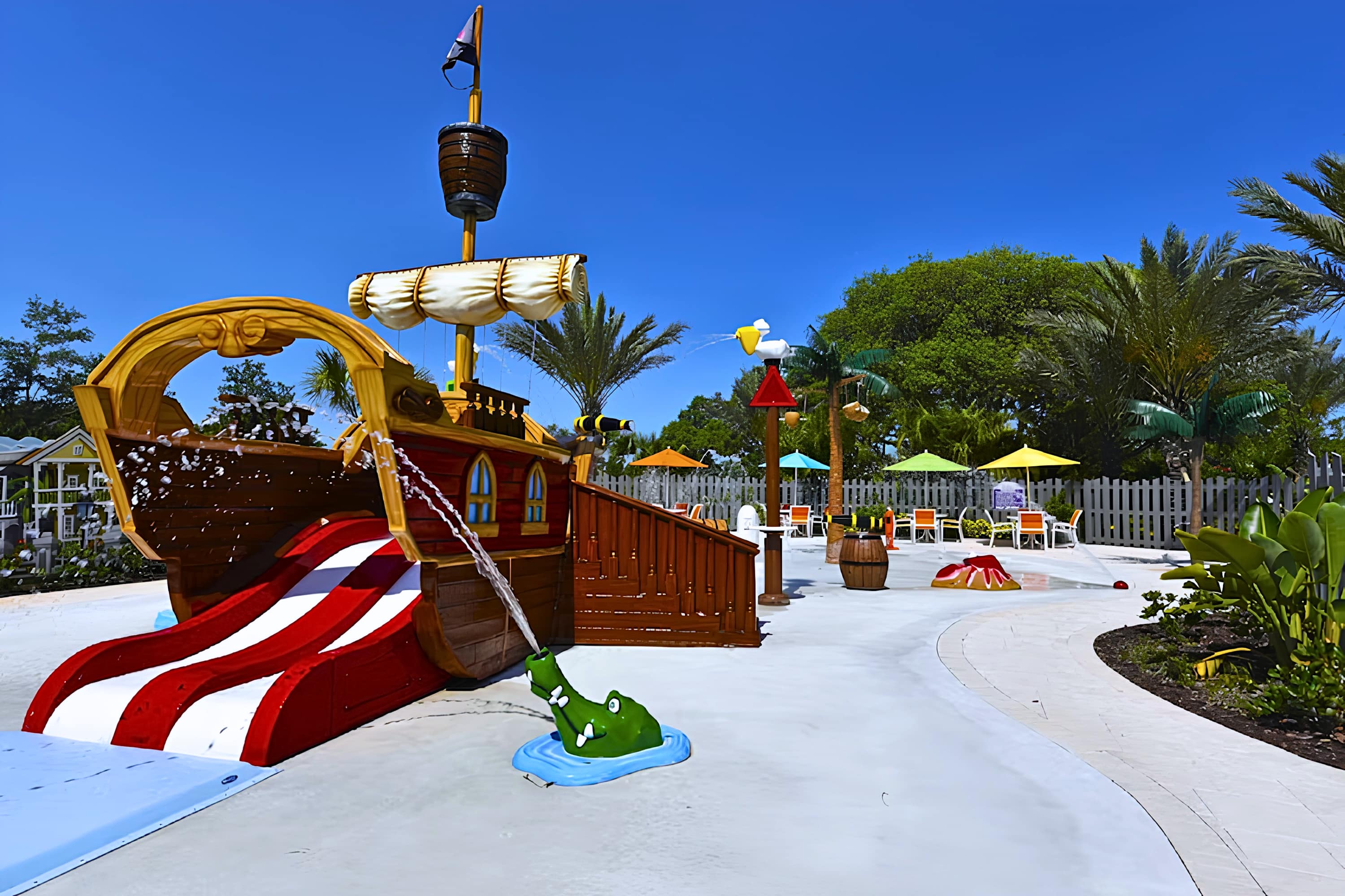 Sliding right into vacation mode! Loving every second of the water features and non-stop fun at The Enclaves Resort