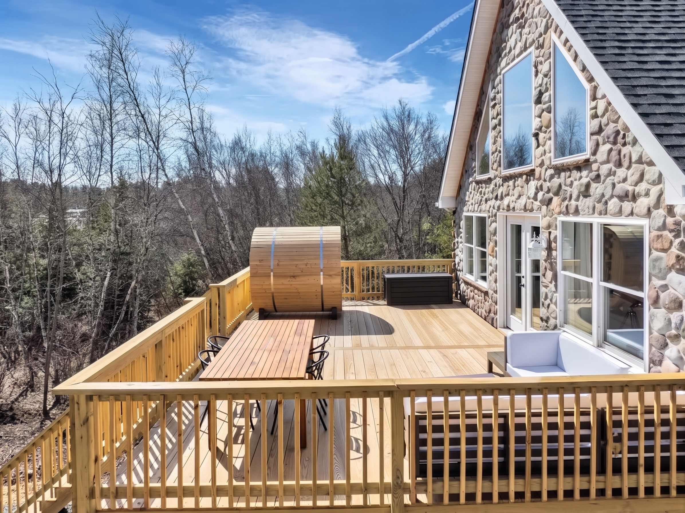 Lake Lux | Lakefront Log Cabin | Hot Tub | Sauna