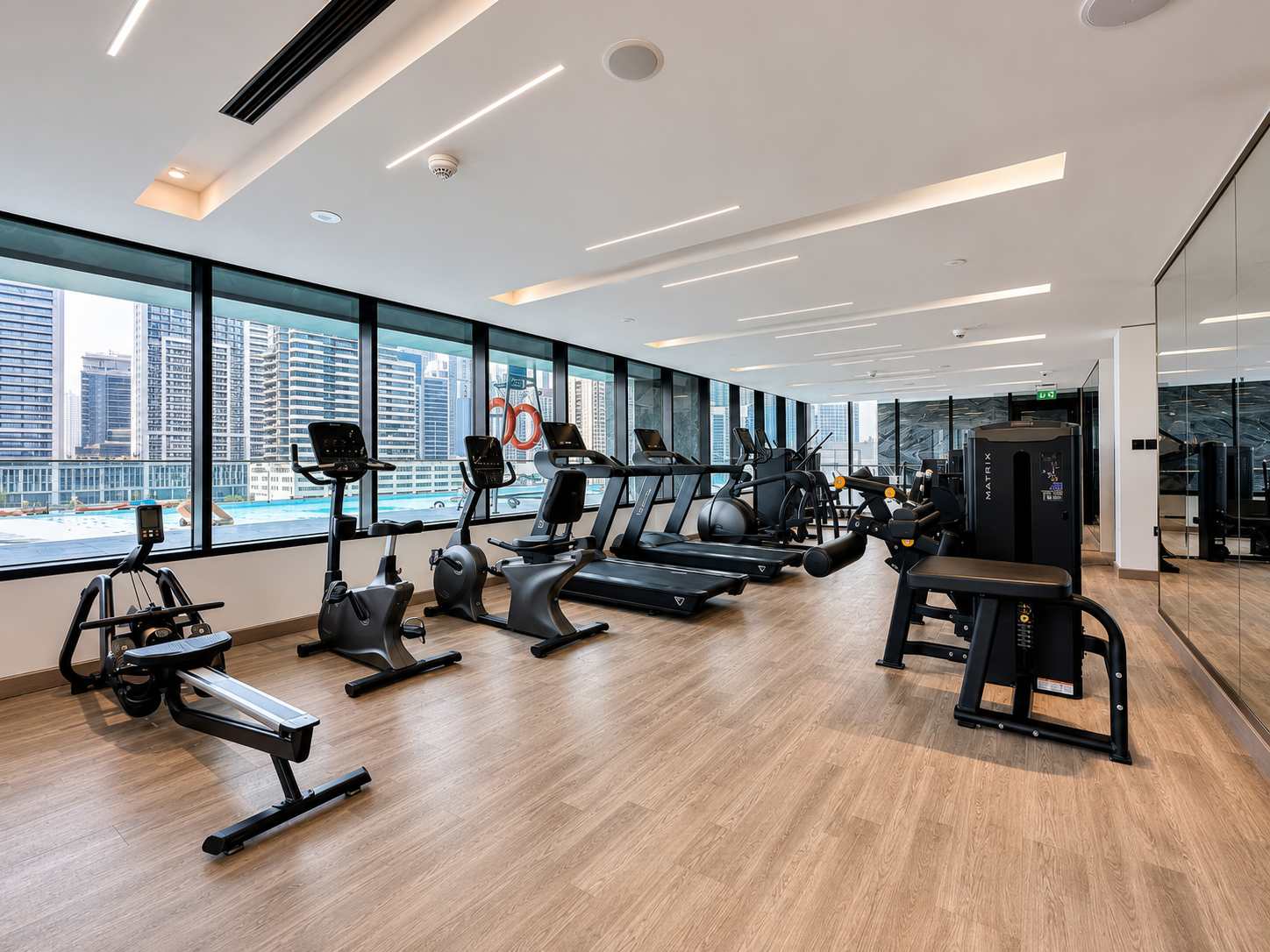 Bingatti Canal 1BR Apartment with Gym & Views - Image 21