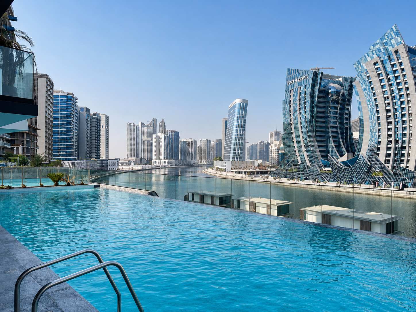 Bingatti Canal 1BR Apartment with Gym & Views - Image 20