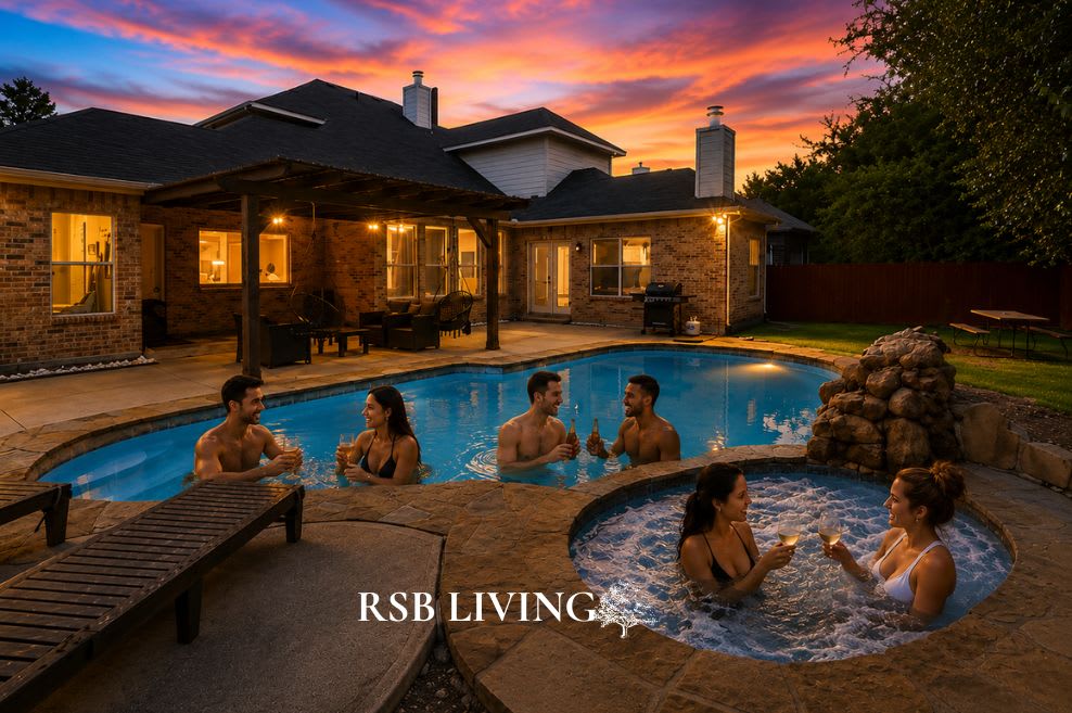Stunning Home With Pool And Patio - Relaxing Spacious Retreat - Irving