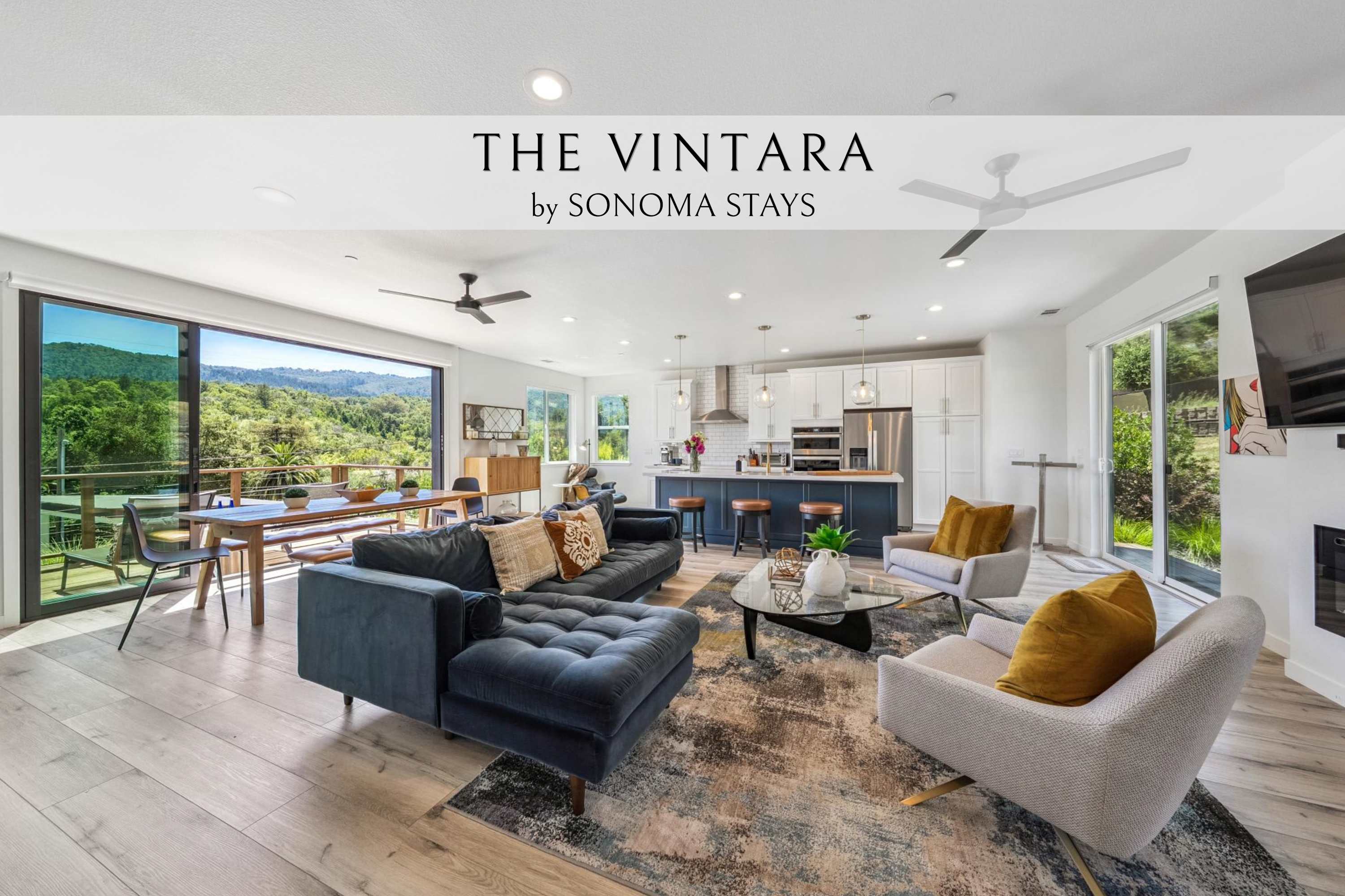 The Vintara - Glen Ellen, Hot Tub, Hillside Views - 마린 카운티