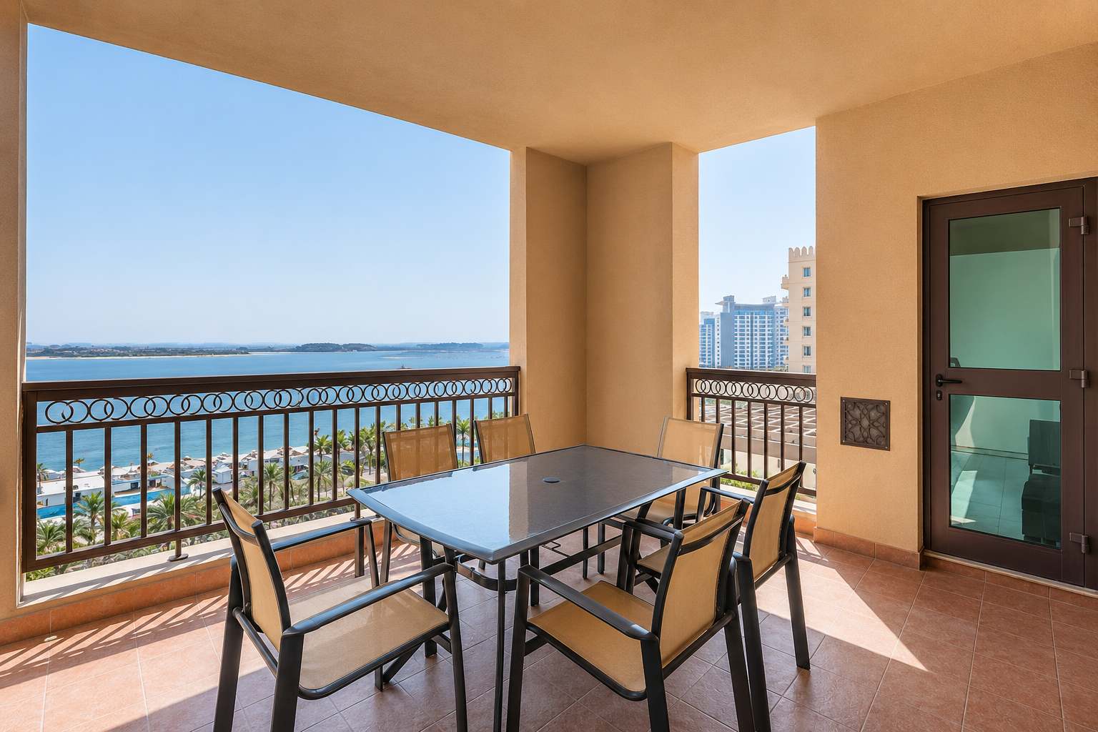 Sea View Beach Front Apartment Fairmont Palm - Image 27