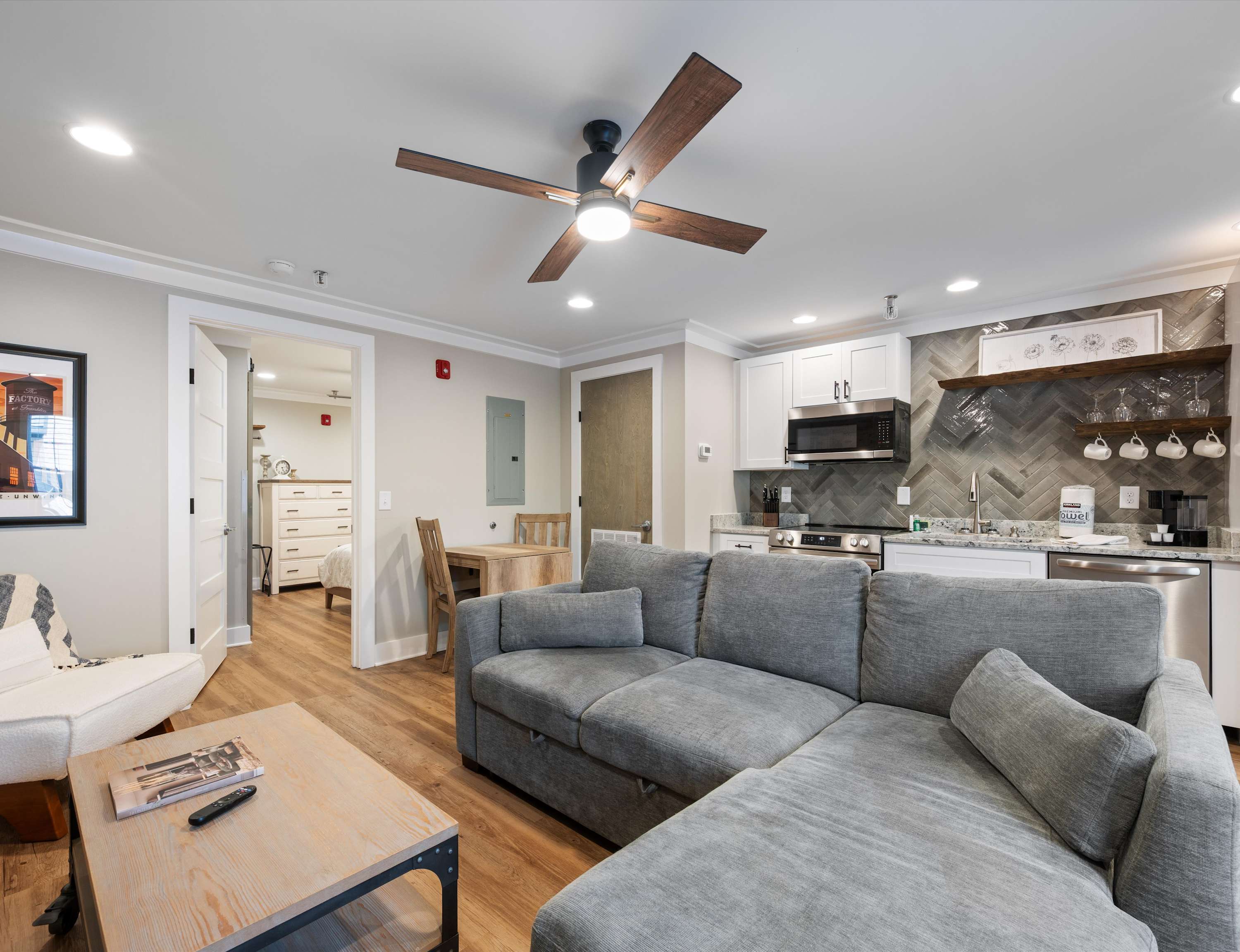 Enjoy the breezy, open layout of the main living spaces