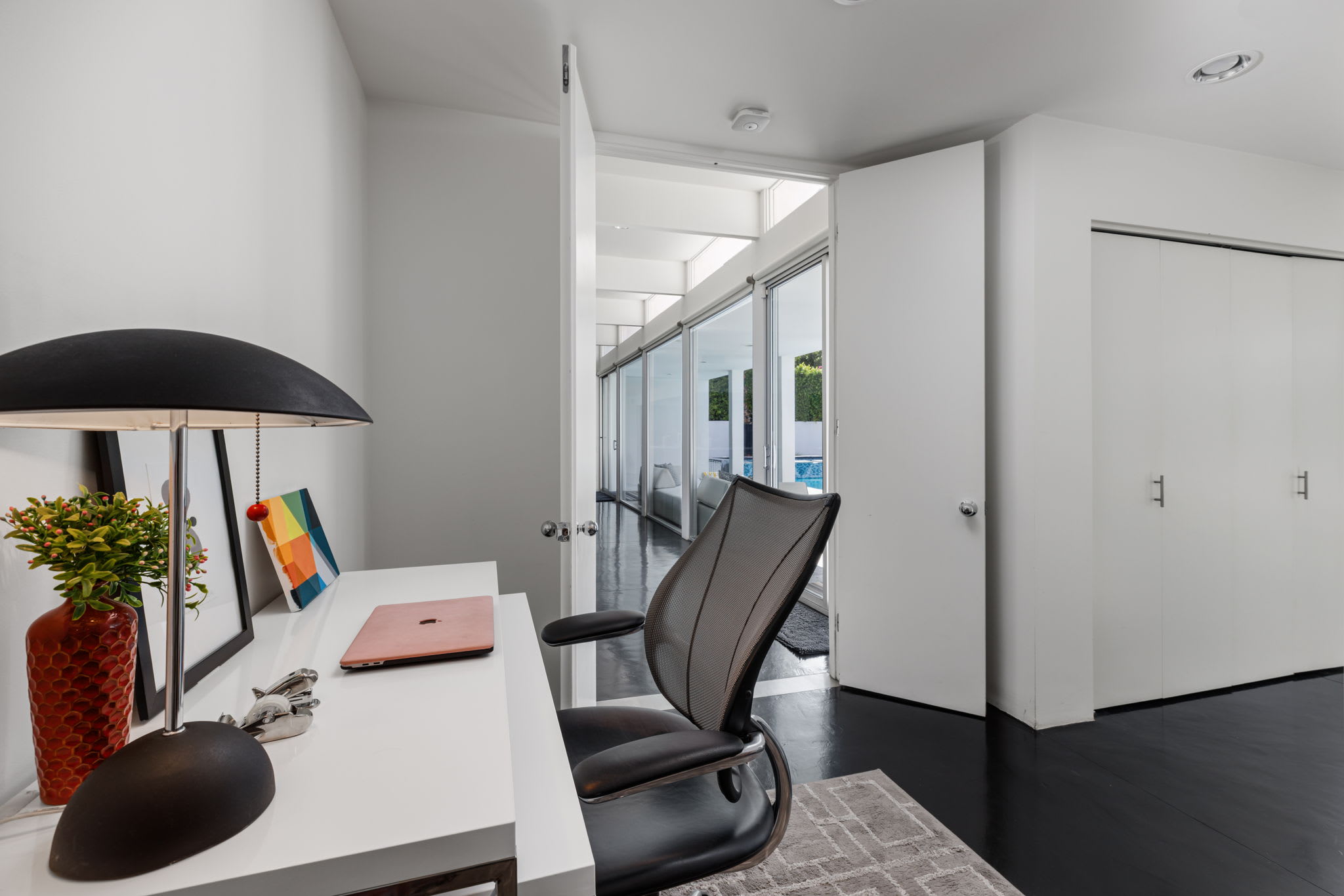 Office/Den | The Bond House in Palm Springs, California by Luxus Vacation Properties