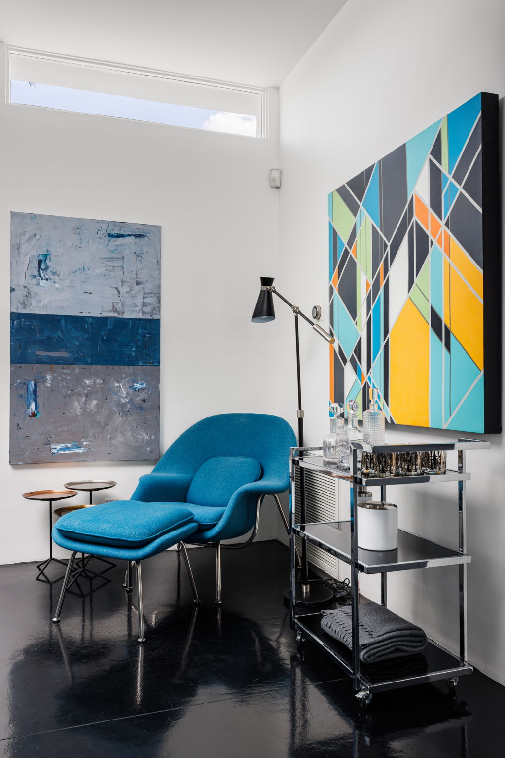 Den/Office | The Bond House in Palm Springs, California by Luxus Vacation Properties
