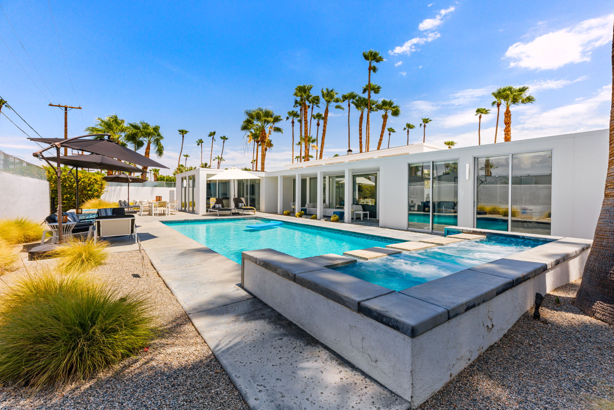 Pool | The Bond House in Palm Springs, California by Luxus Vacation Properties