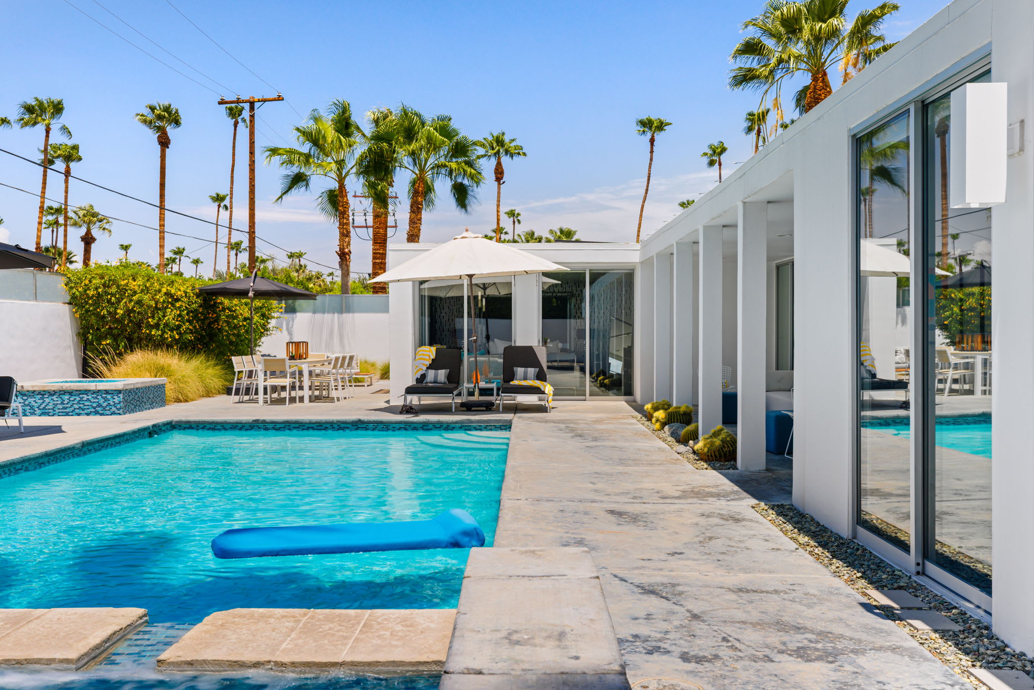 Pool | The Bond House in Palm Springs, California by Luxus Vacation Properties