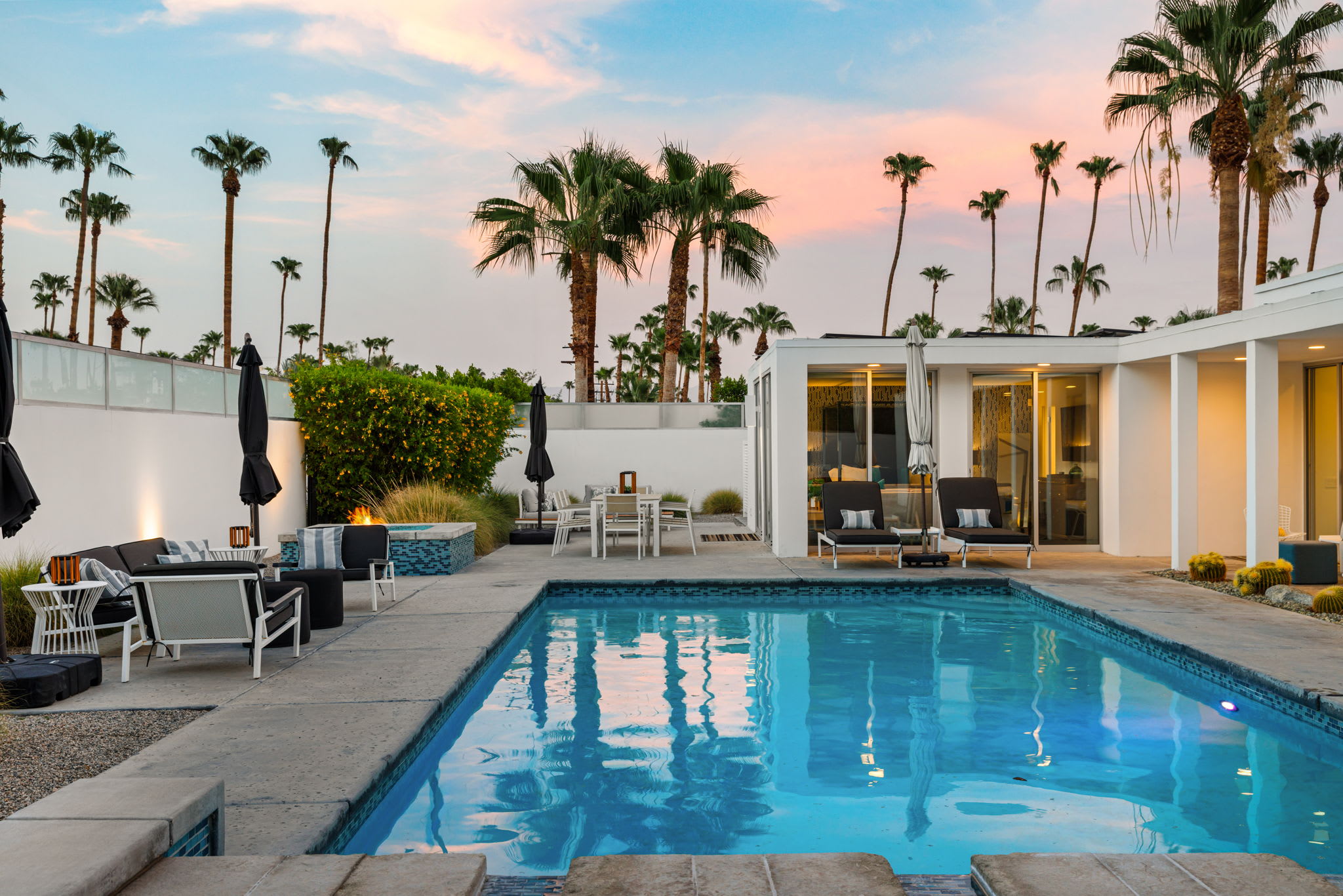 Pool | The Bond House in Palm Springs, California by Luxus Vacation Properties