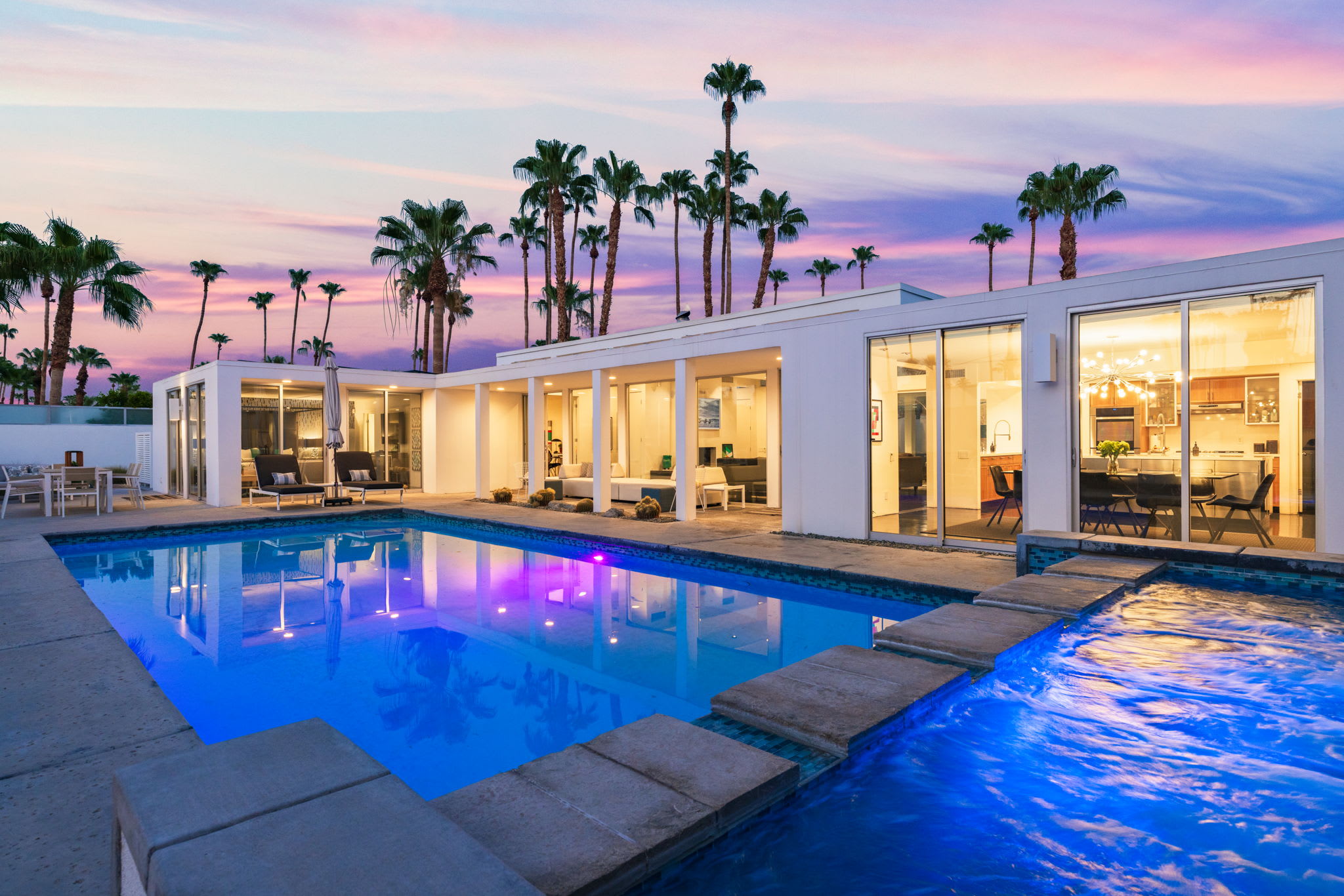 Pool | The Bond House in Palm Springs, California by Luxus Vacation Properties