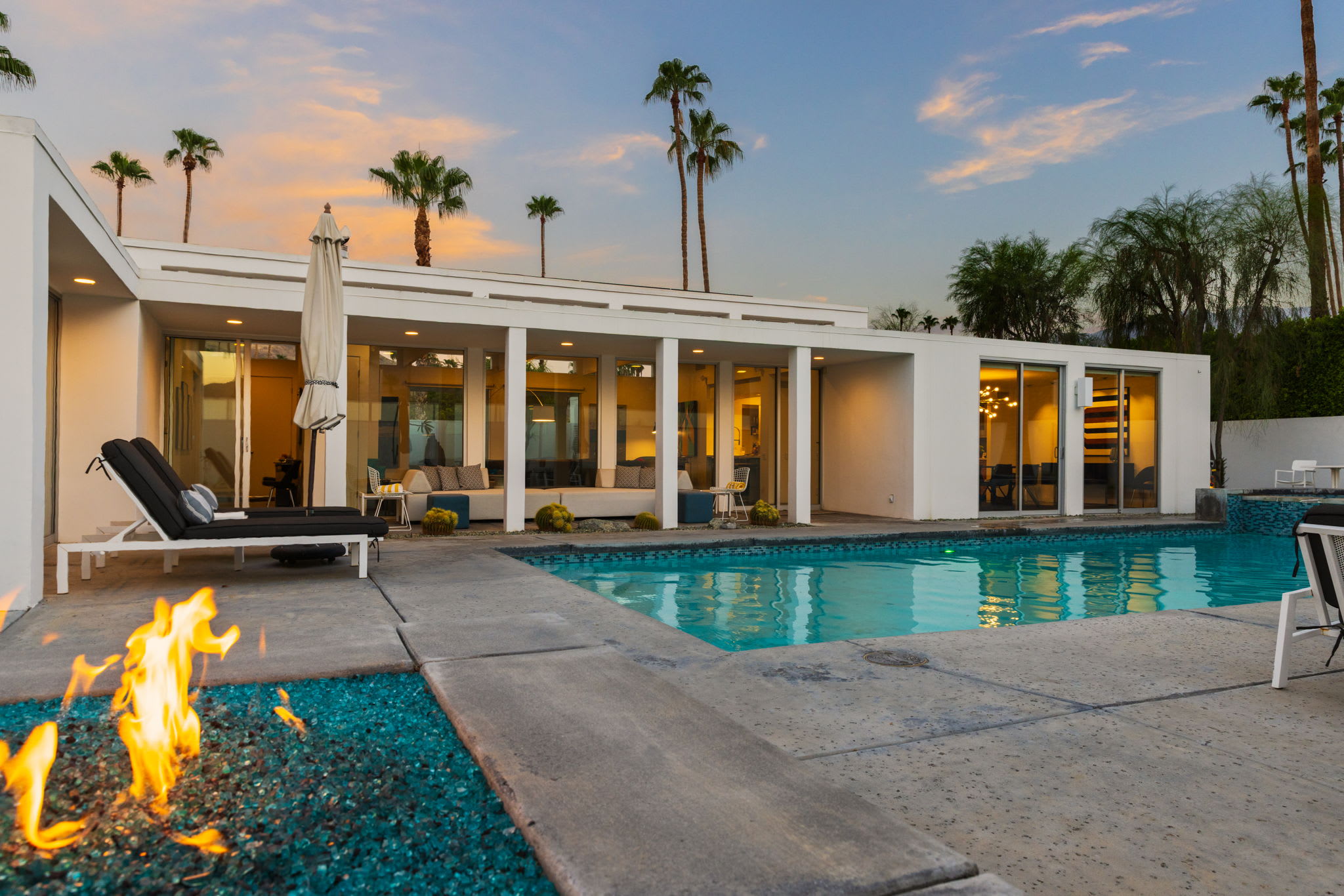 Pool | The Bond House in Palm Springs, California by Luxus Vacation Properties