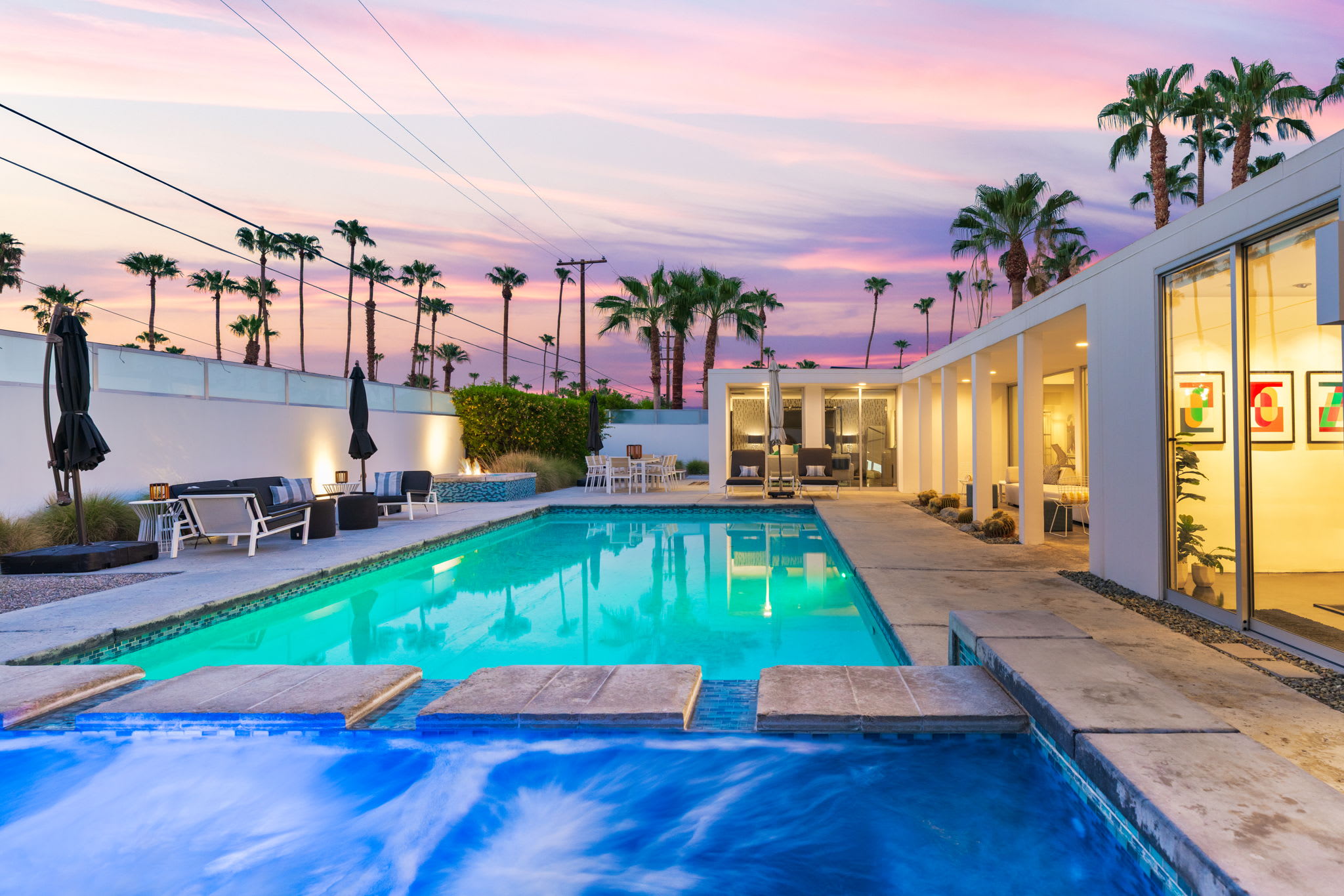 Pool | The Bond House in Palm Springs, California by Luxus Vacation Properties