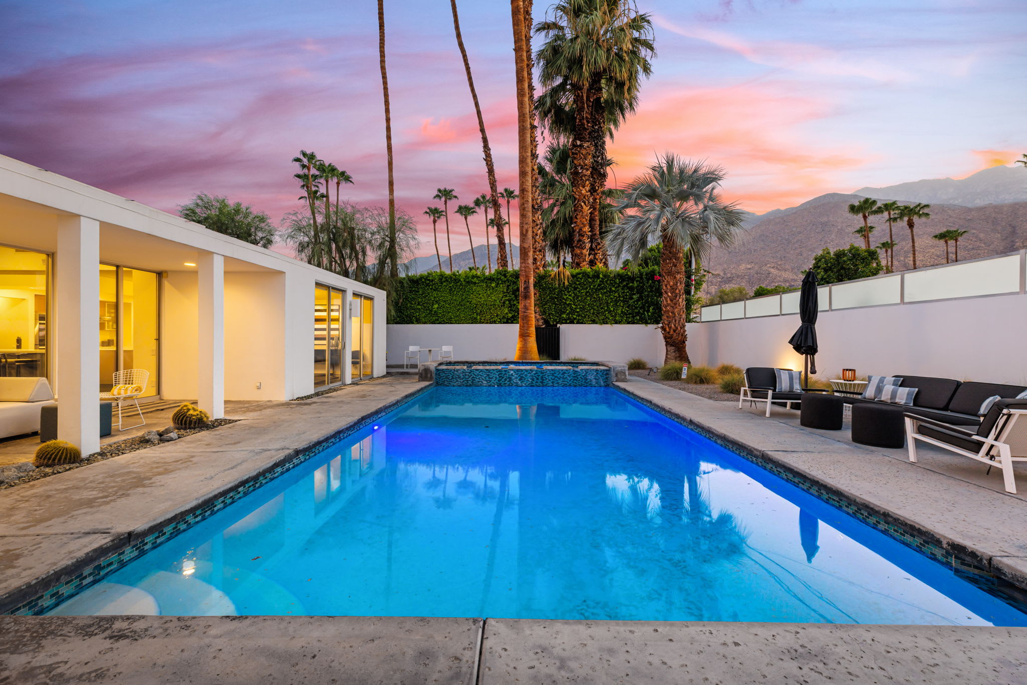 Pool | The Bond House in Palm Springs, California by Luxus Vacation Properties