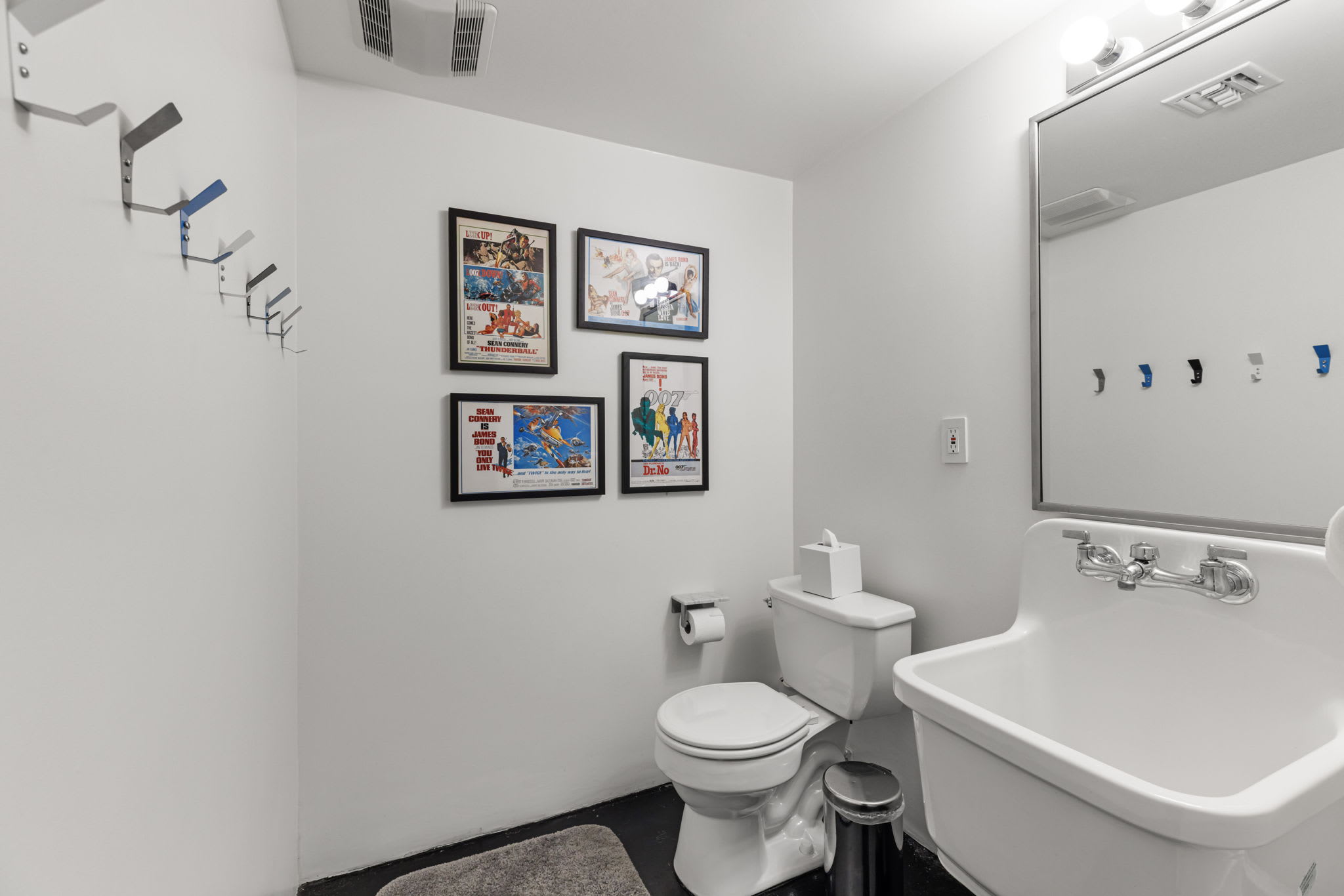 Powder Room 2| The Bond House in Palm Springs, California by Luxus Vacation Properties