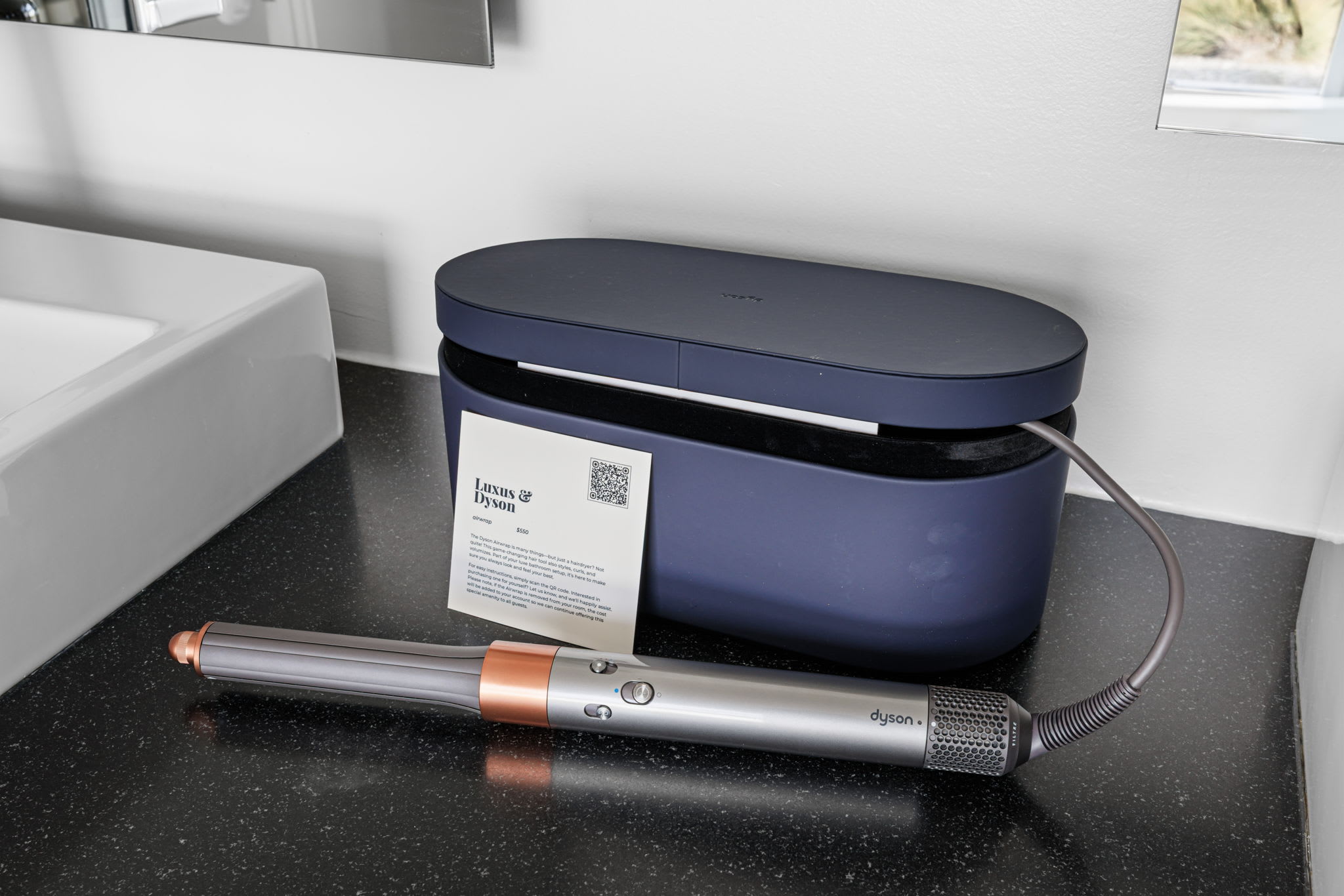 Dyson AirWrap | The Bond House in Palm Springs, California by Luxus Vacation Properties
