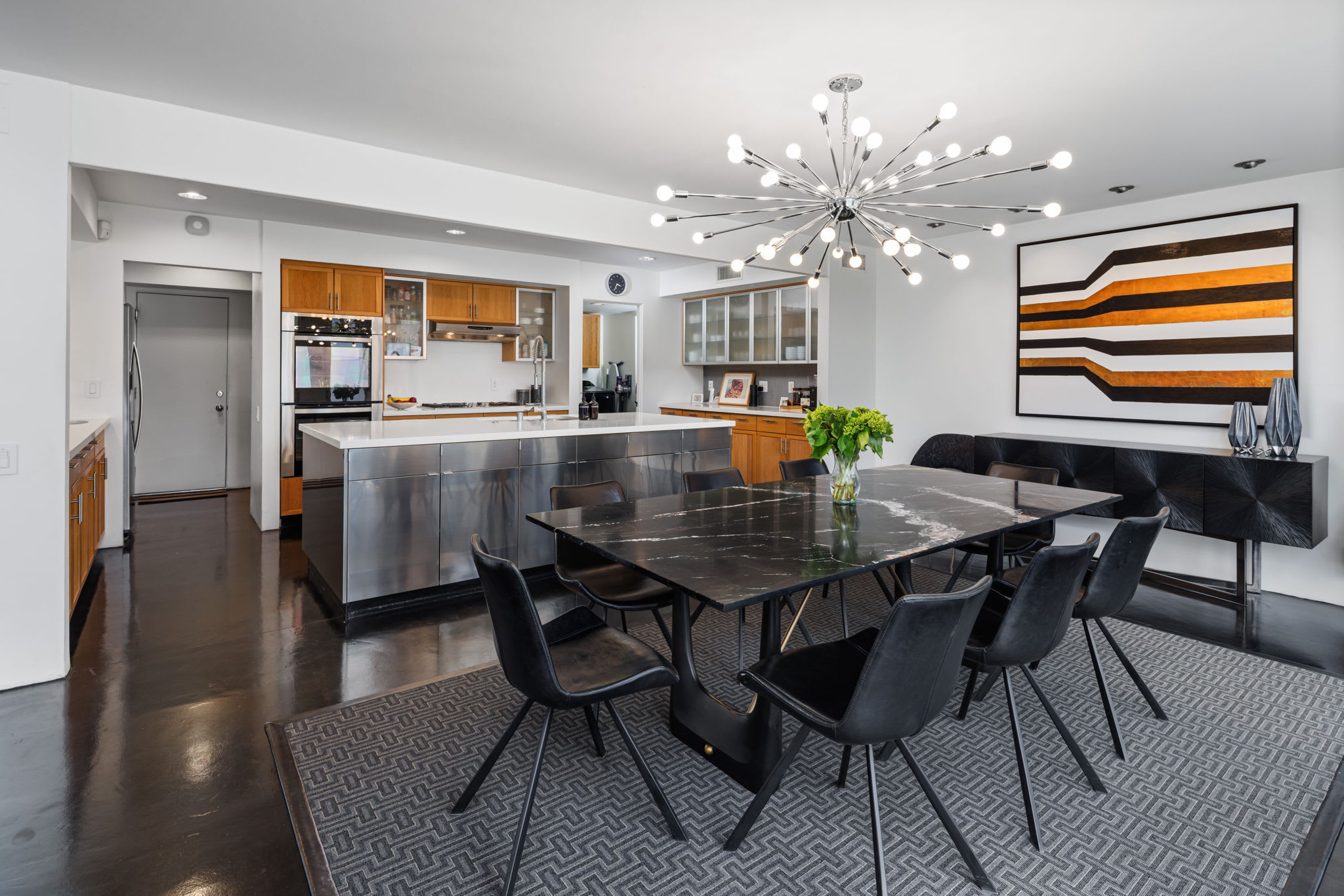 Kitchen/Dining | The Bond House in Palm Springs, California by Luxus Vacation Properties