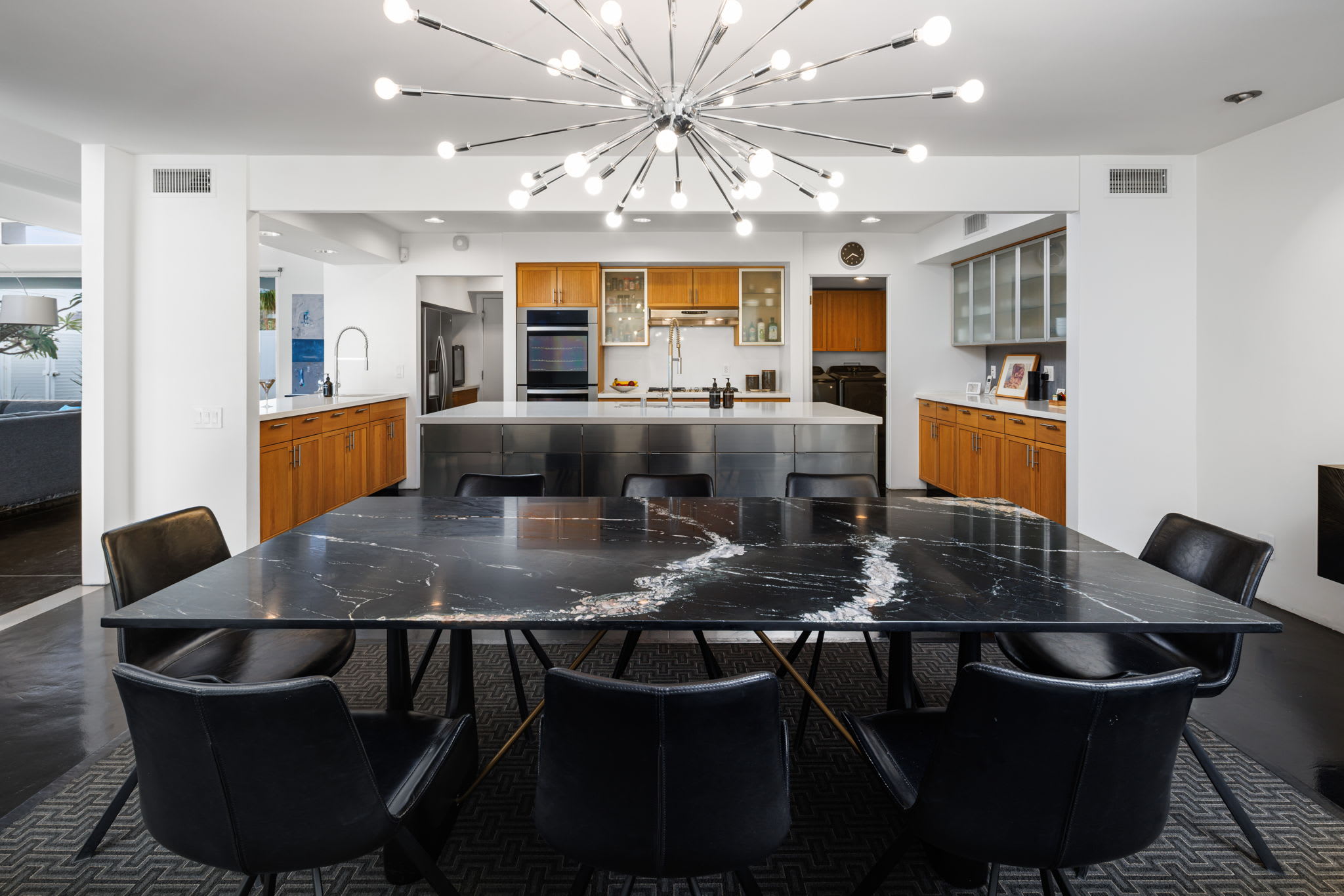 Dining Area | The Bond House in Palm Springs, California by Luxus Vacation Properties