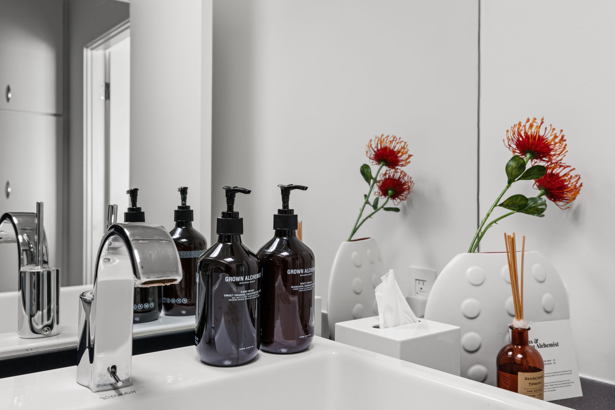 Powder Room 1 | The Bond House in Palm Springs, California by Luxus Vacation Properties