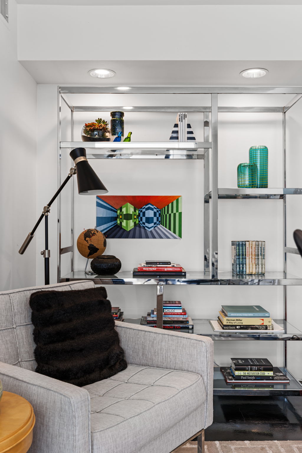 Office/Den | The Bond House in Palm Springs, California by Luxus Vacation Properties