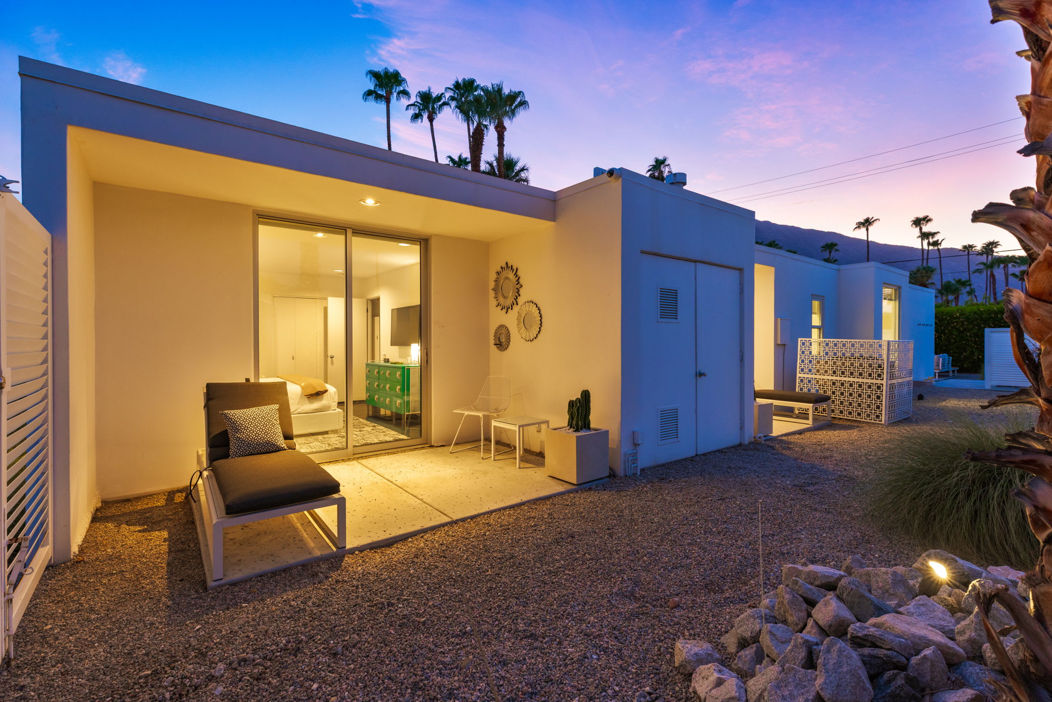 Patio | The Bond House in Palm Springs, California by Luxus Vacation Properties