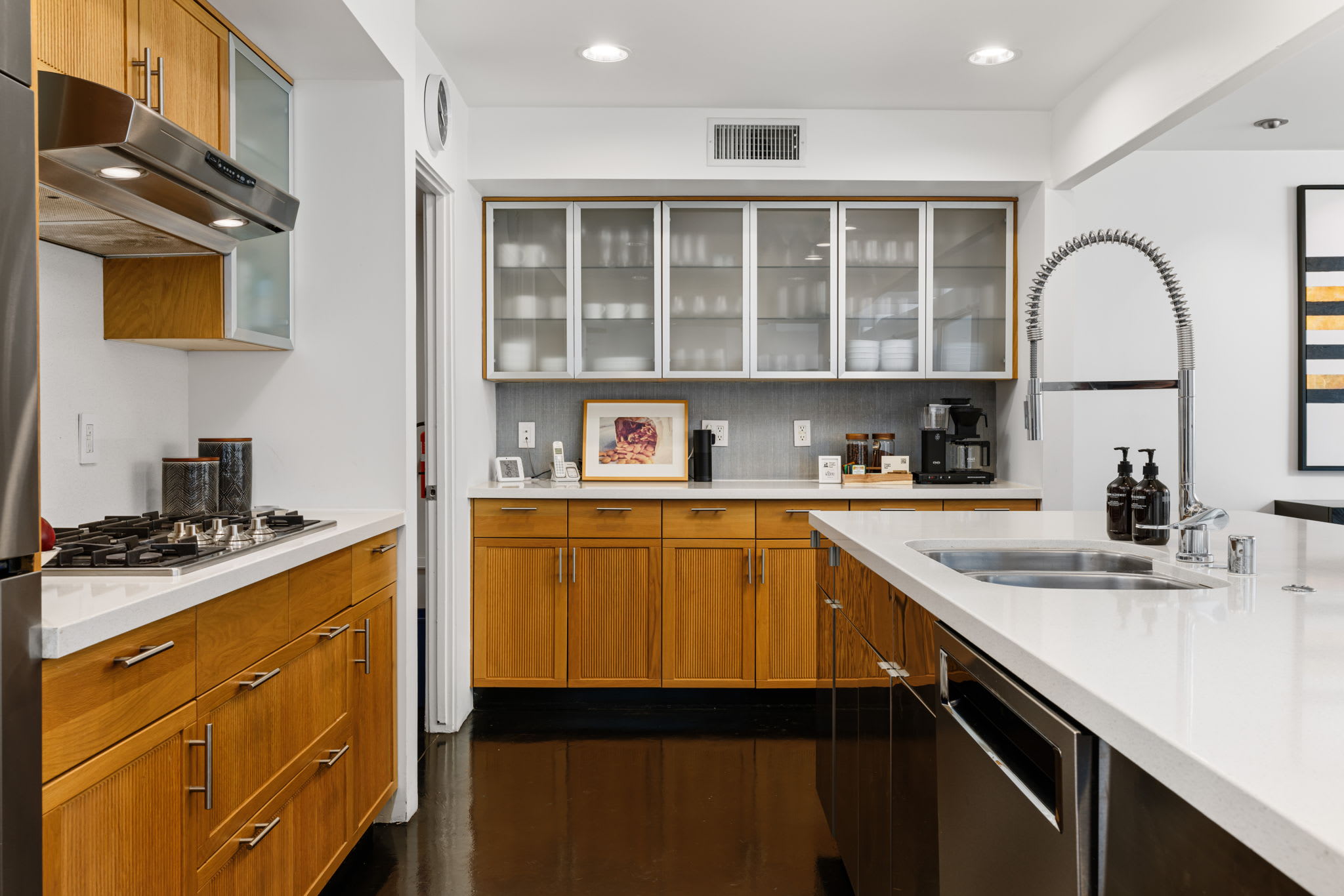 Kitchen | The Bond House in Palm Springs, California by Luxus Vacation Properties