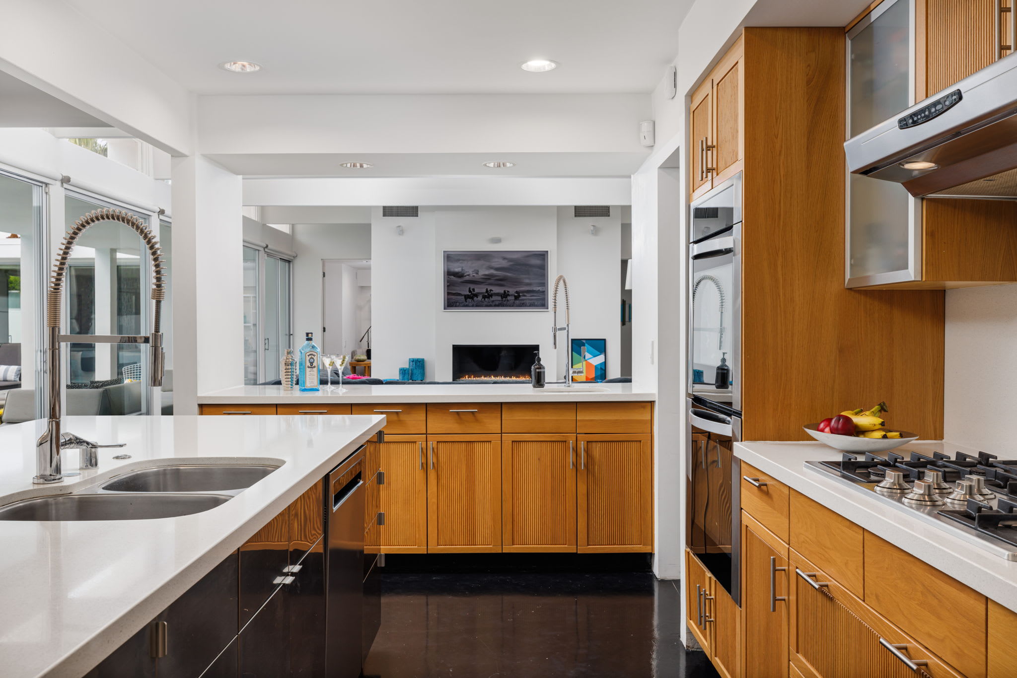 Kitchen | The Bond House in Palm Springs, California by Luxus Vacation Properties