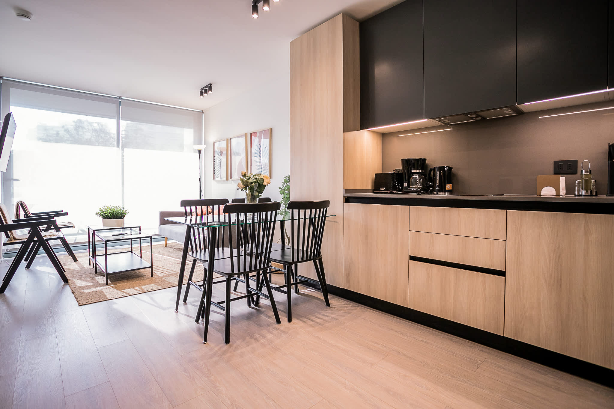 Chic Las Condes Flat 3 Guests in Las Condes