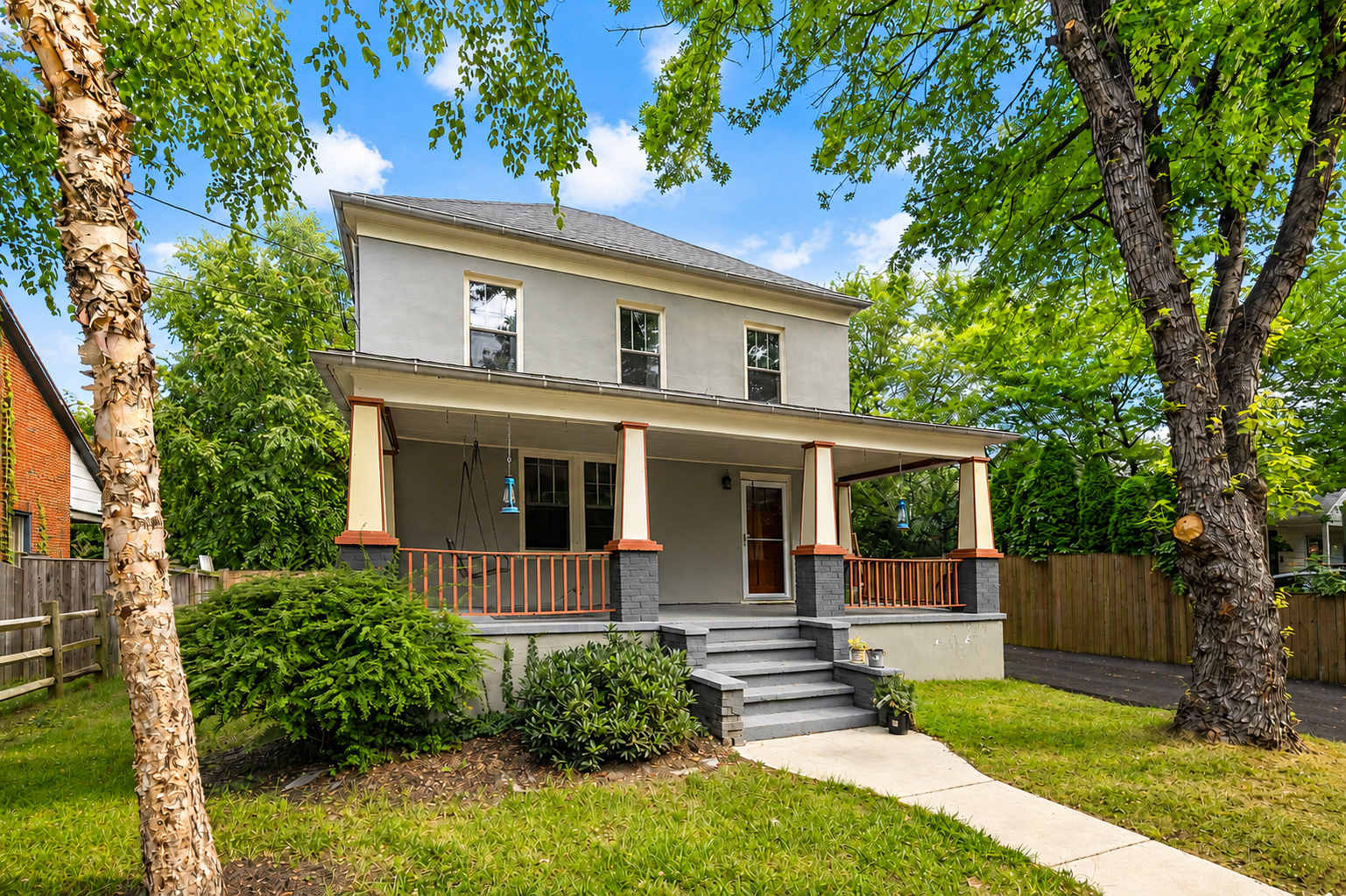 Charming two-story home with two king bedrooms + bunk room
