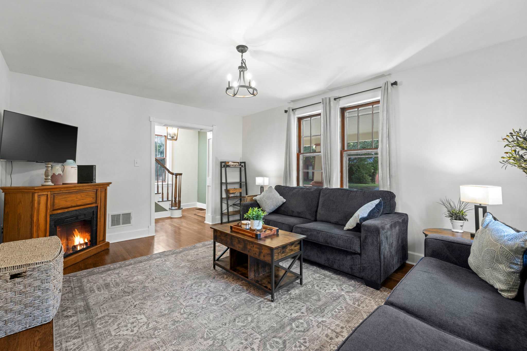 This beautifully appointed home features a light-filled interior, updated appliances, and inviting spaces to gather, unwind, and relax after exploring all the outdoor experiences this area has to offer