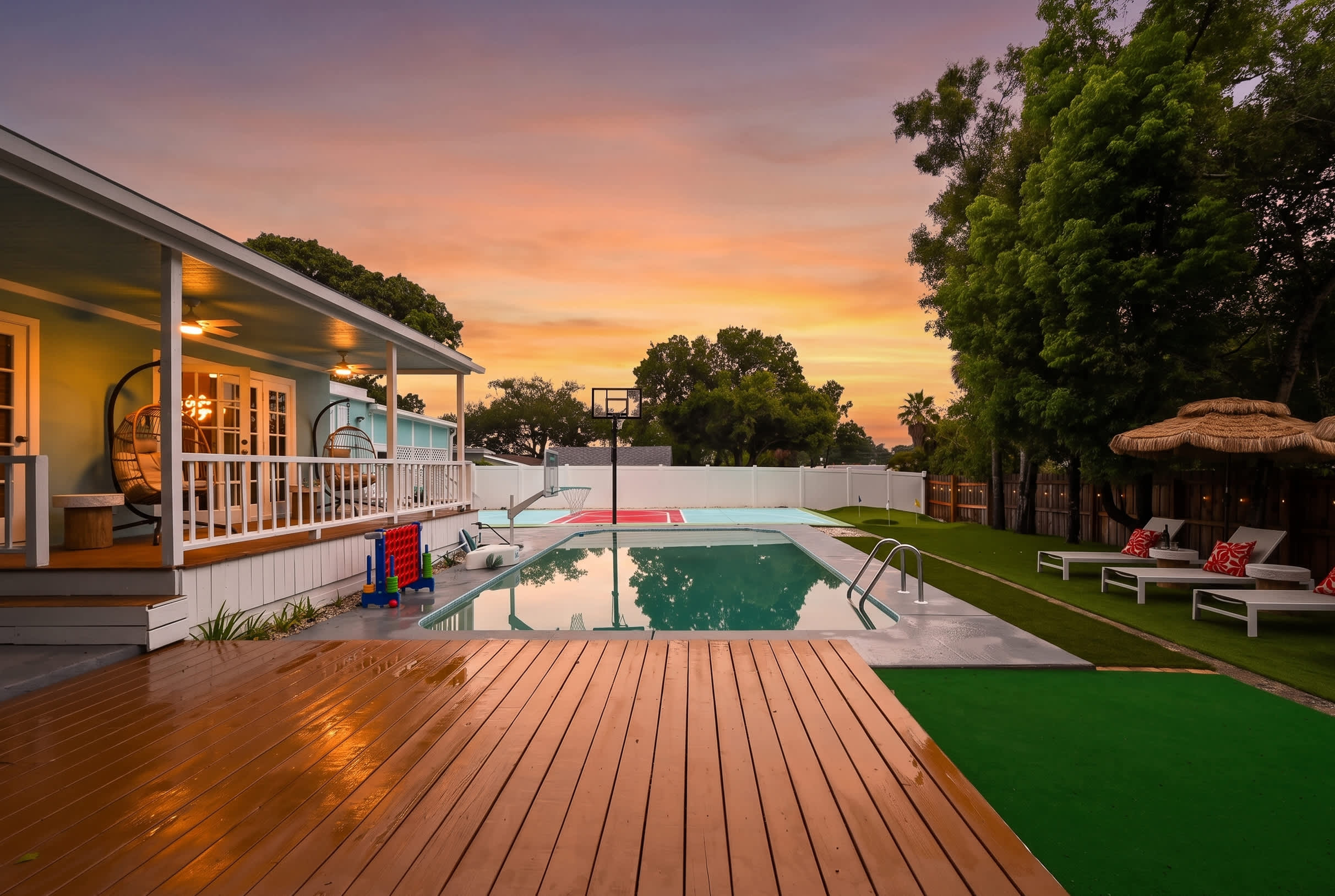 Heated Pool! Sport Court! Game Rm Clearwater Beach