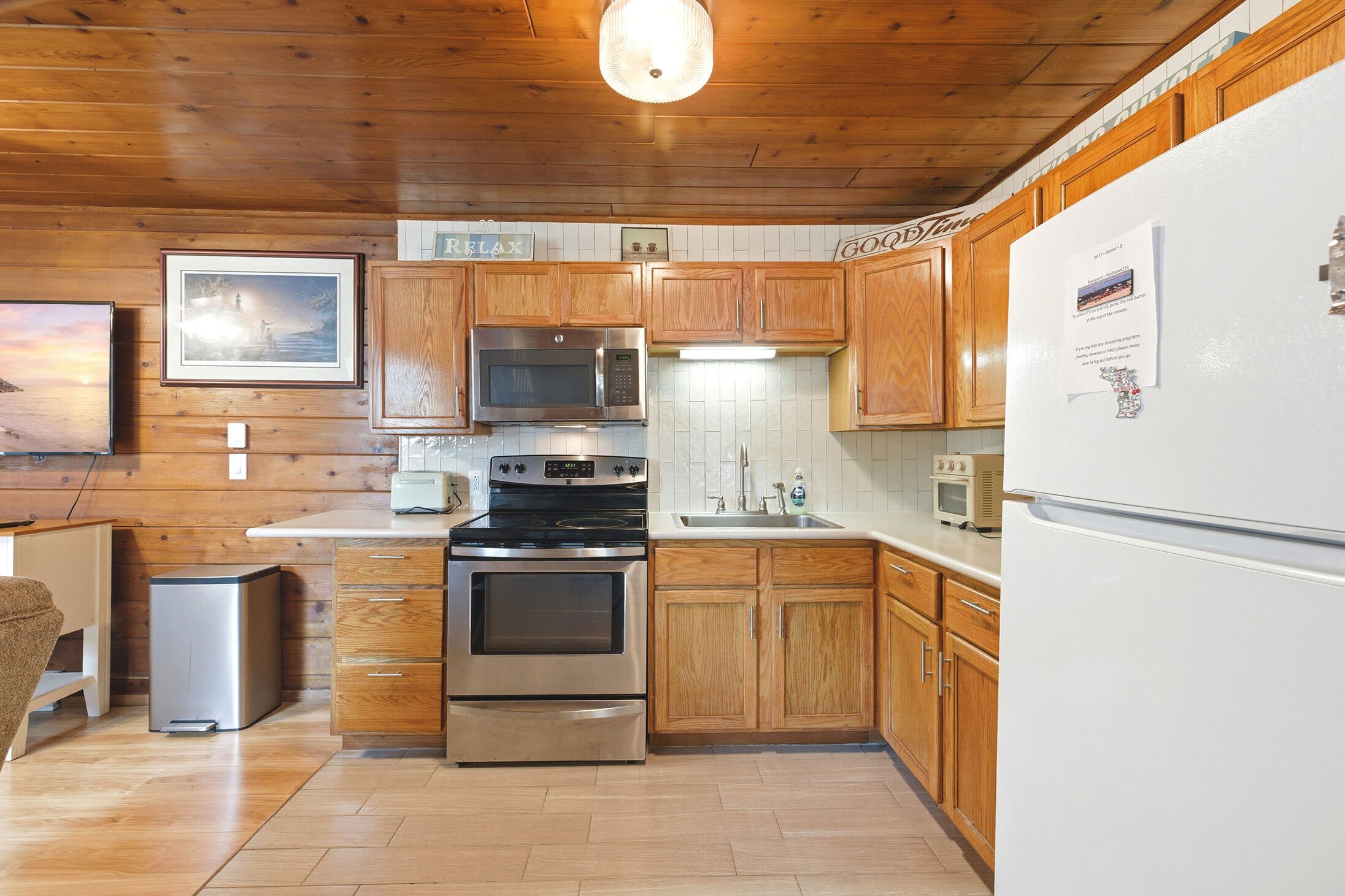 Everything needed for home-cooked meals during your Stevensville getaway.