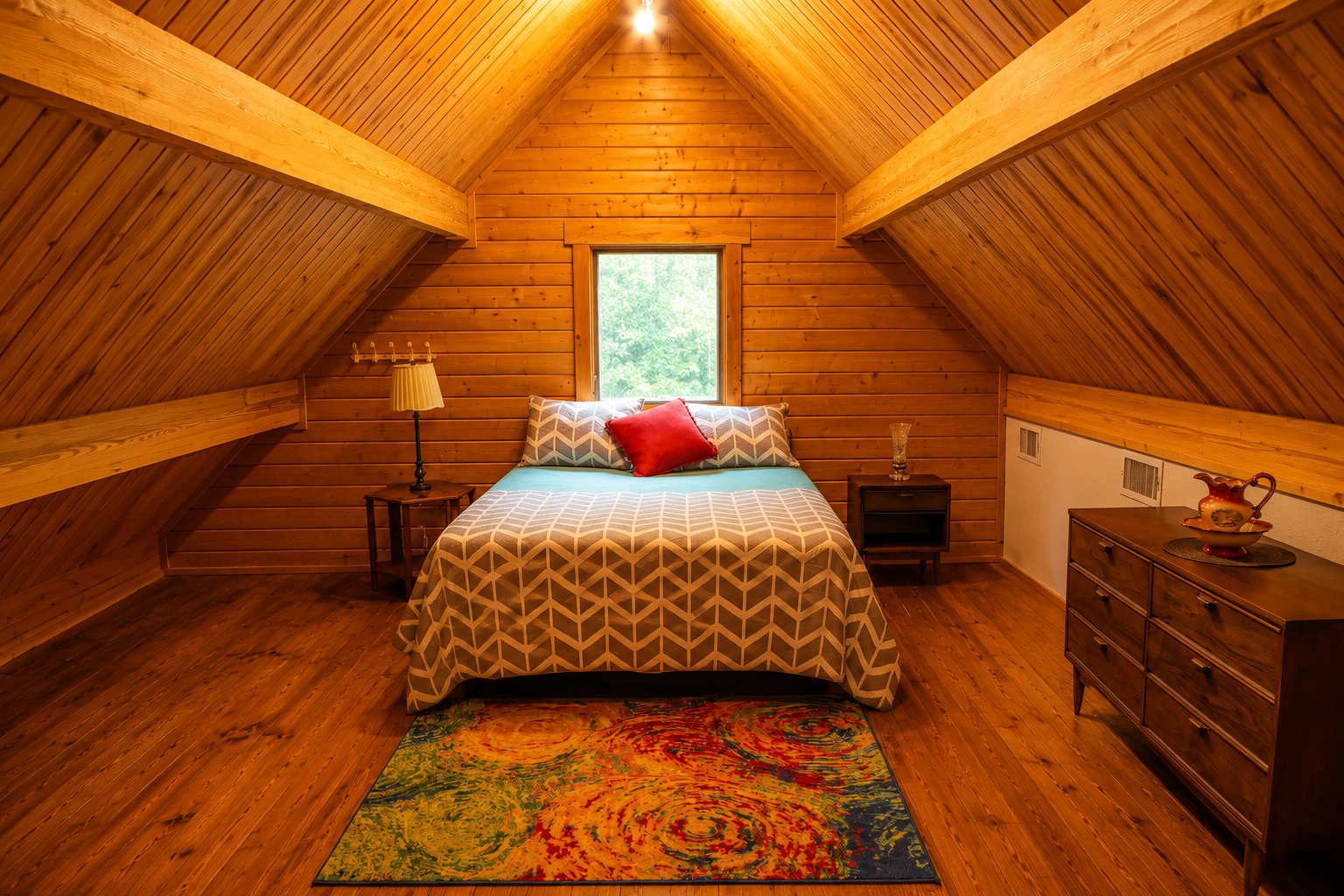 Loft bedroom