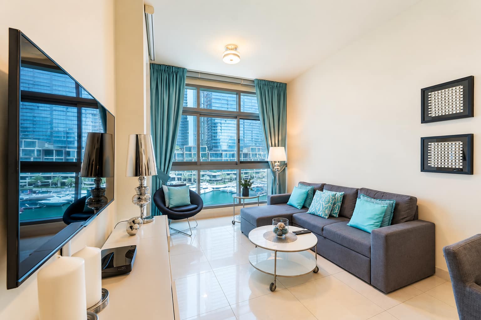 Dubai Apartment: 1BR with Pool, Gym & Balcony - Image 1