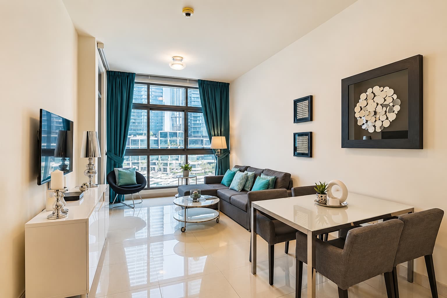 Dubai Apartment: 1BR with Pool, Gym & Balcony - Image 6