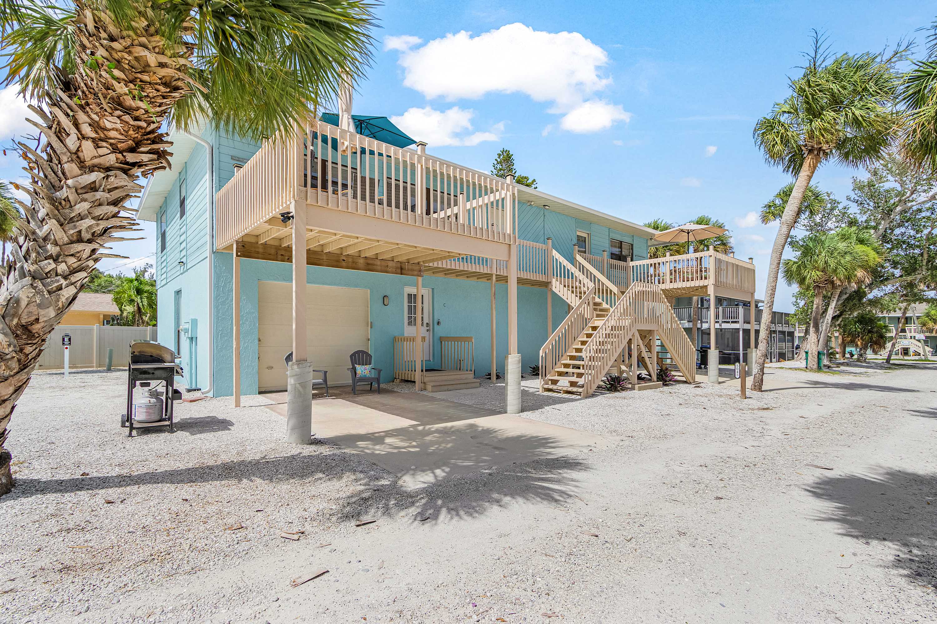 Coastal Quadruplex on Manasota Key – Entire Property Rental, Dog-Friendly, Sleeps 12, Snowbird Specials Available
