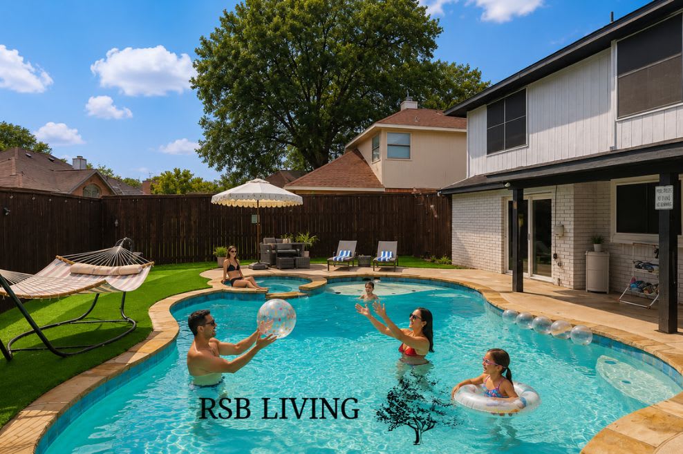 Private Pool And Fire Pit Retreat Near Lewisville Lake - Gorgeous Oasis - Flower Mound, TX