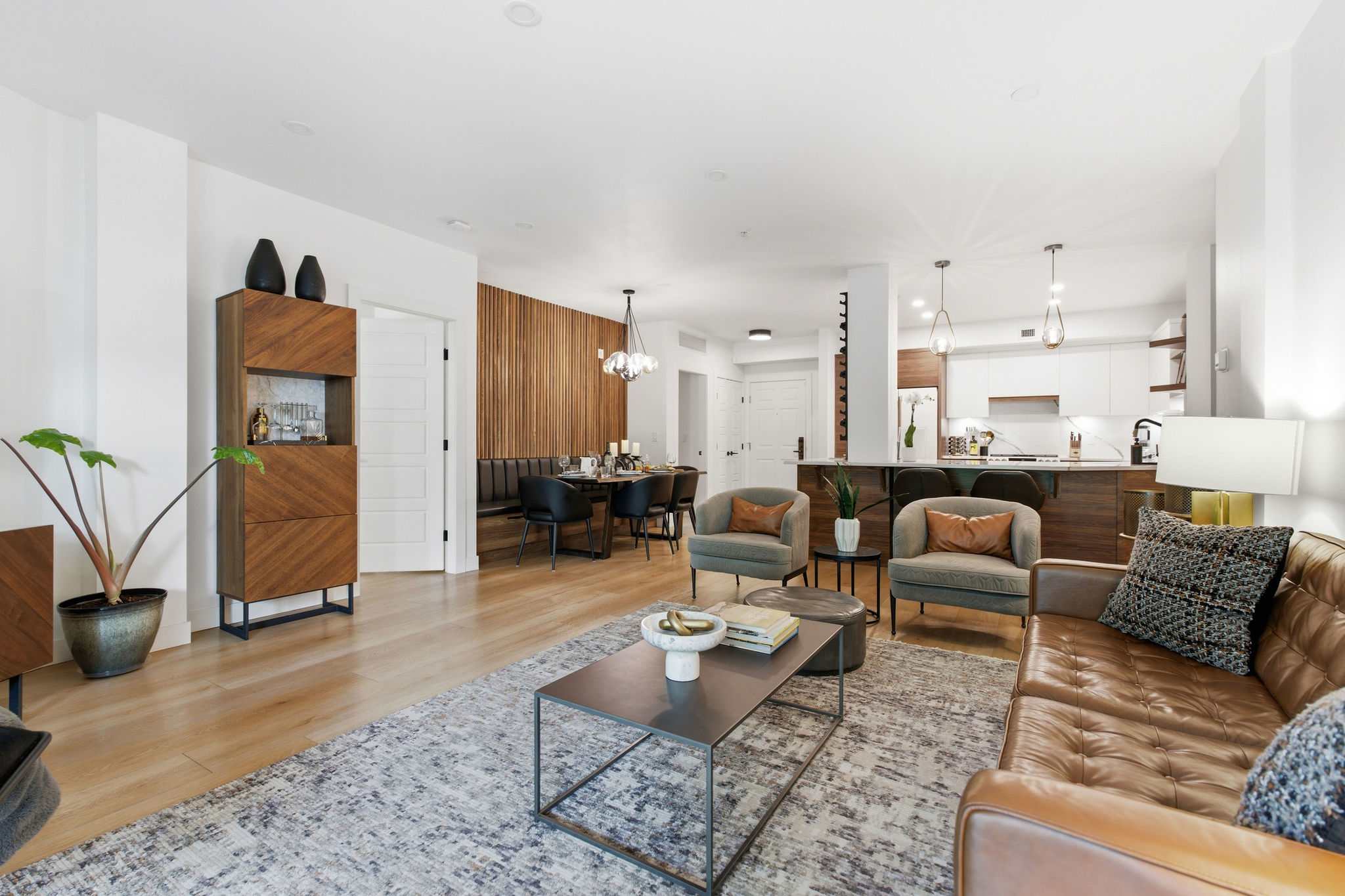 Living Room | Discovery Bay 108 in Kelowna, British Columbia by Luxus Vacation Properties