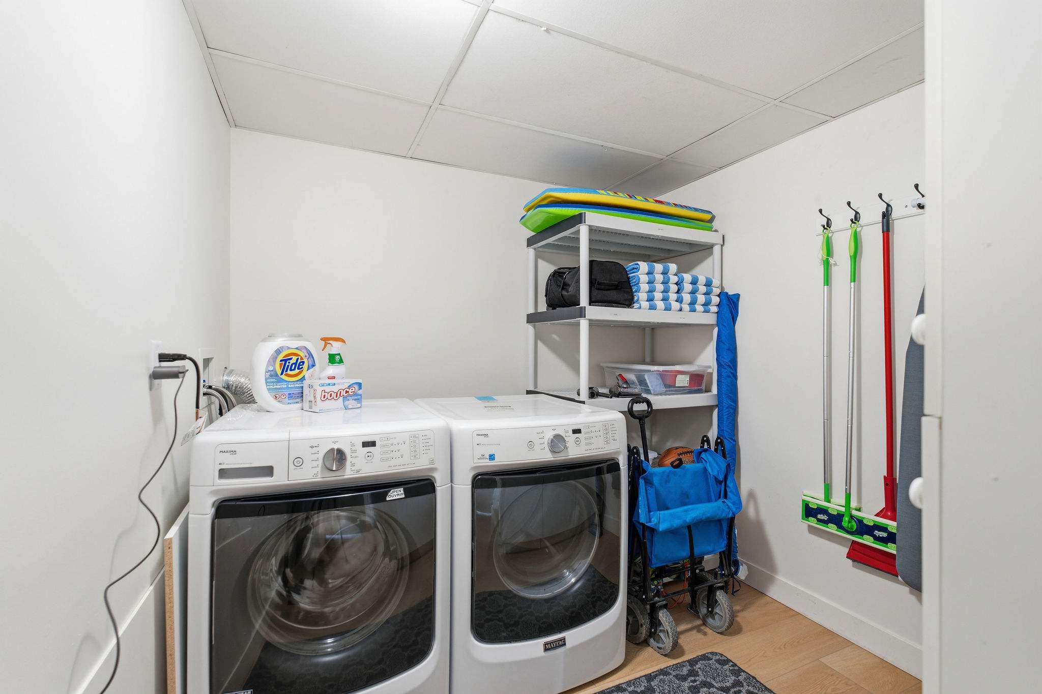 Laundry Room | Discovery Bay 108 in Kelowna, British Columbia by Luxus Vacation Properties
