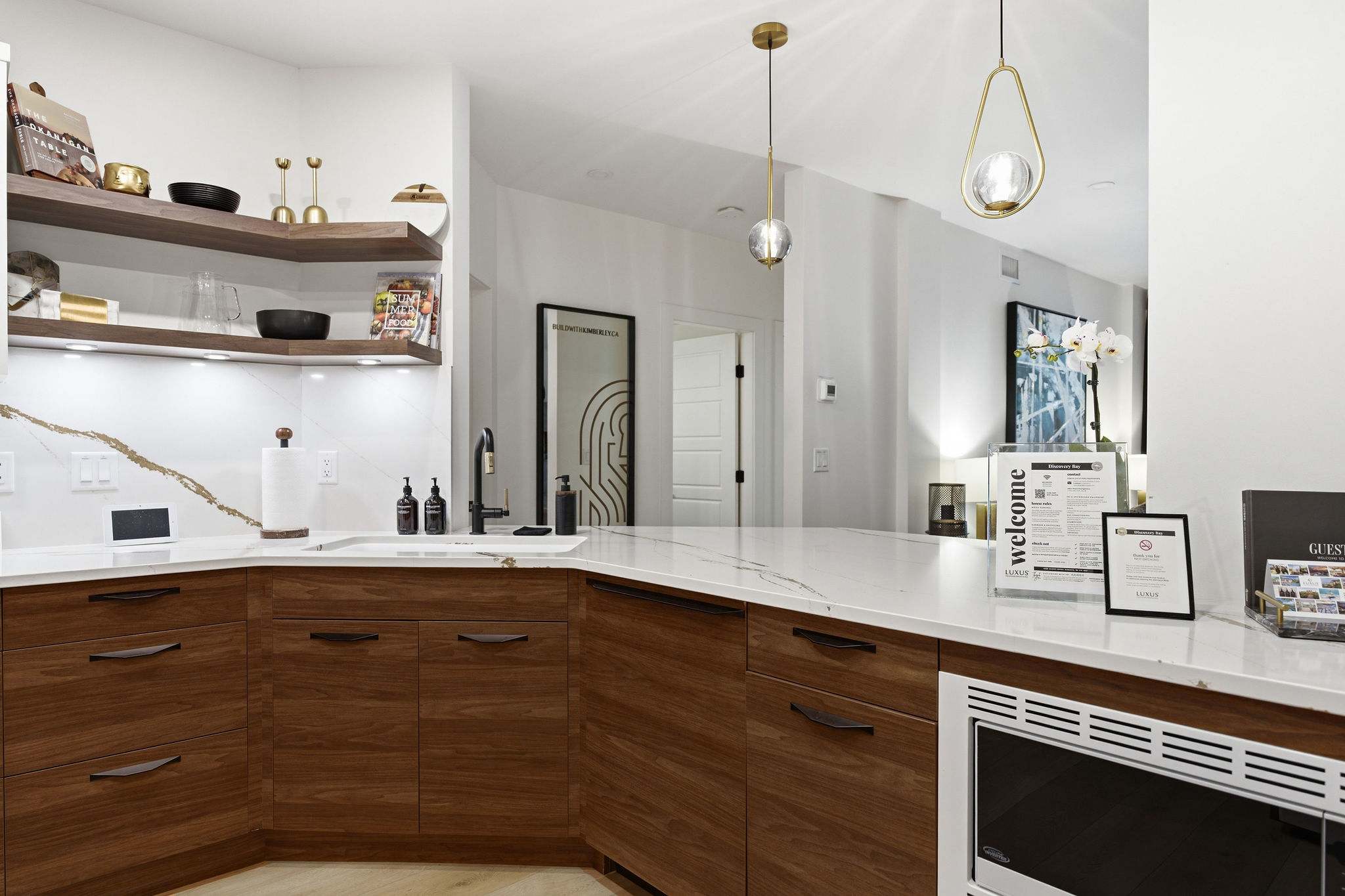 Kitchen | Discovery Bay 108 in Kelowna, British Columbia by Luxus Vacation Properties