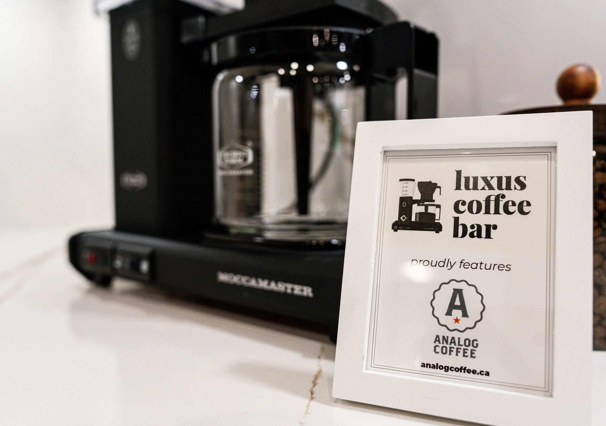 MoccaMaster Coffee | Discovery Bay 108 in Kelowna, British Columbia by Luxus Vacation Properties