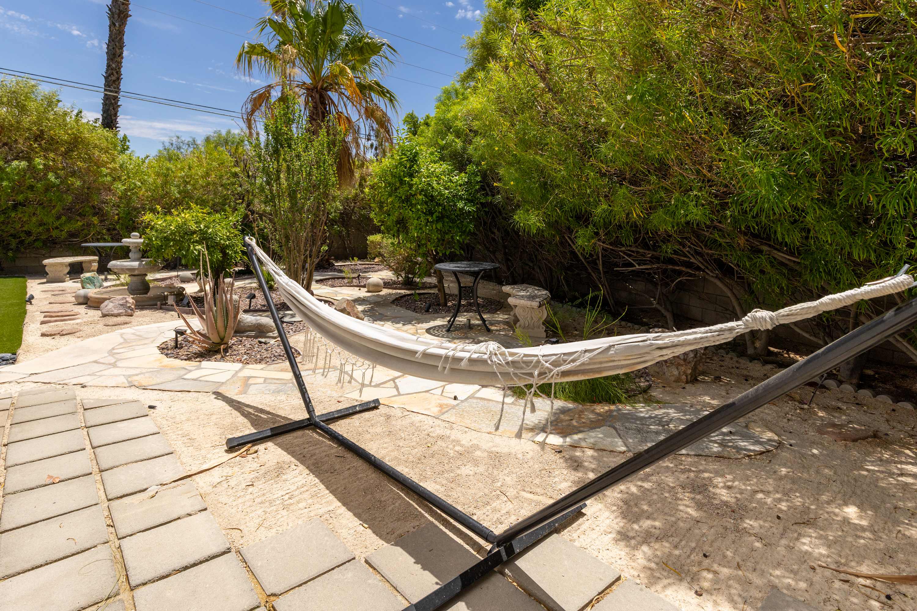 Lounge Hammock - Backyard